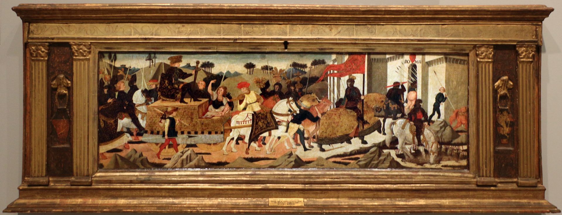 Ritorno trionfale di Scipione l'africano a Roma by Lo Scheggia