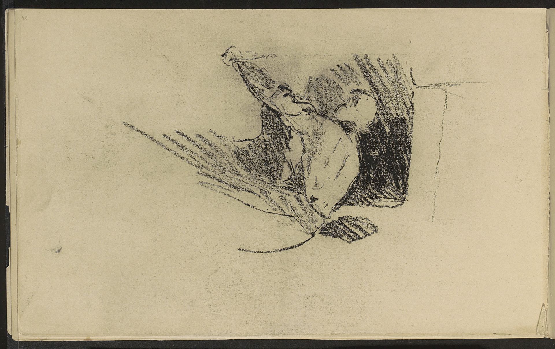 Smidse met vuur (Jan) by Willem Witsen