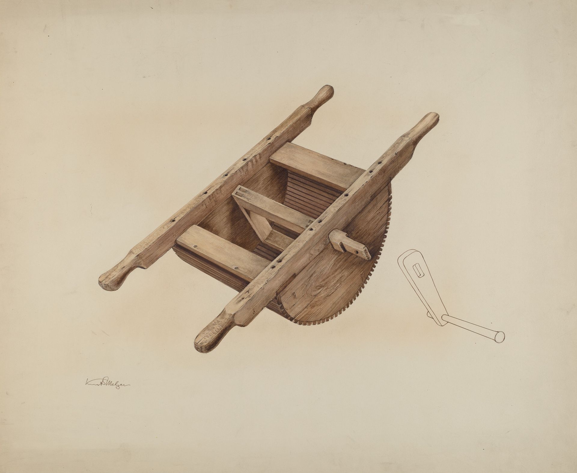 Grape Crusher by Kurt Melzer
