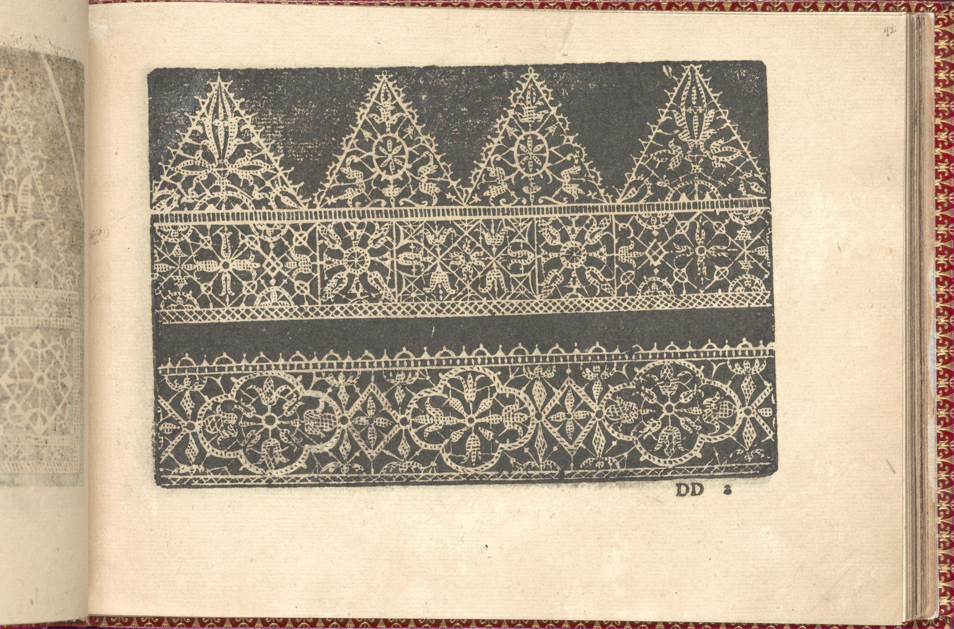 Corona delle Nobili et Virtuose Donne: Libro I-IV, page 42 (recto) by Cesare Vecellio