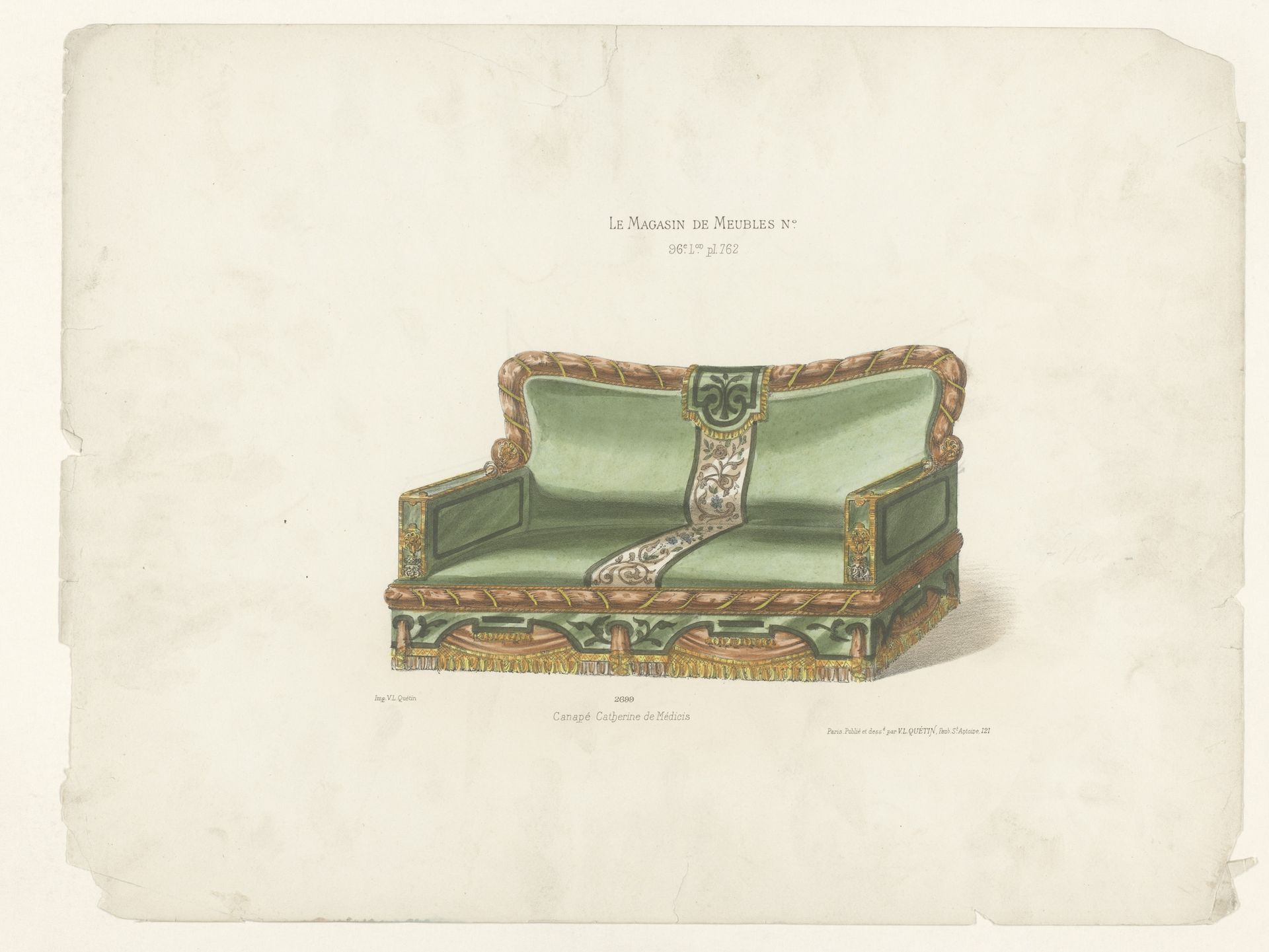 Canapé by Anonymous