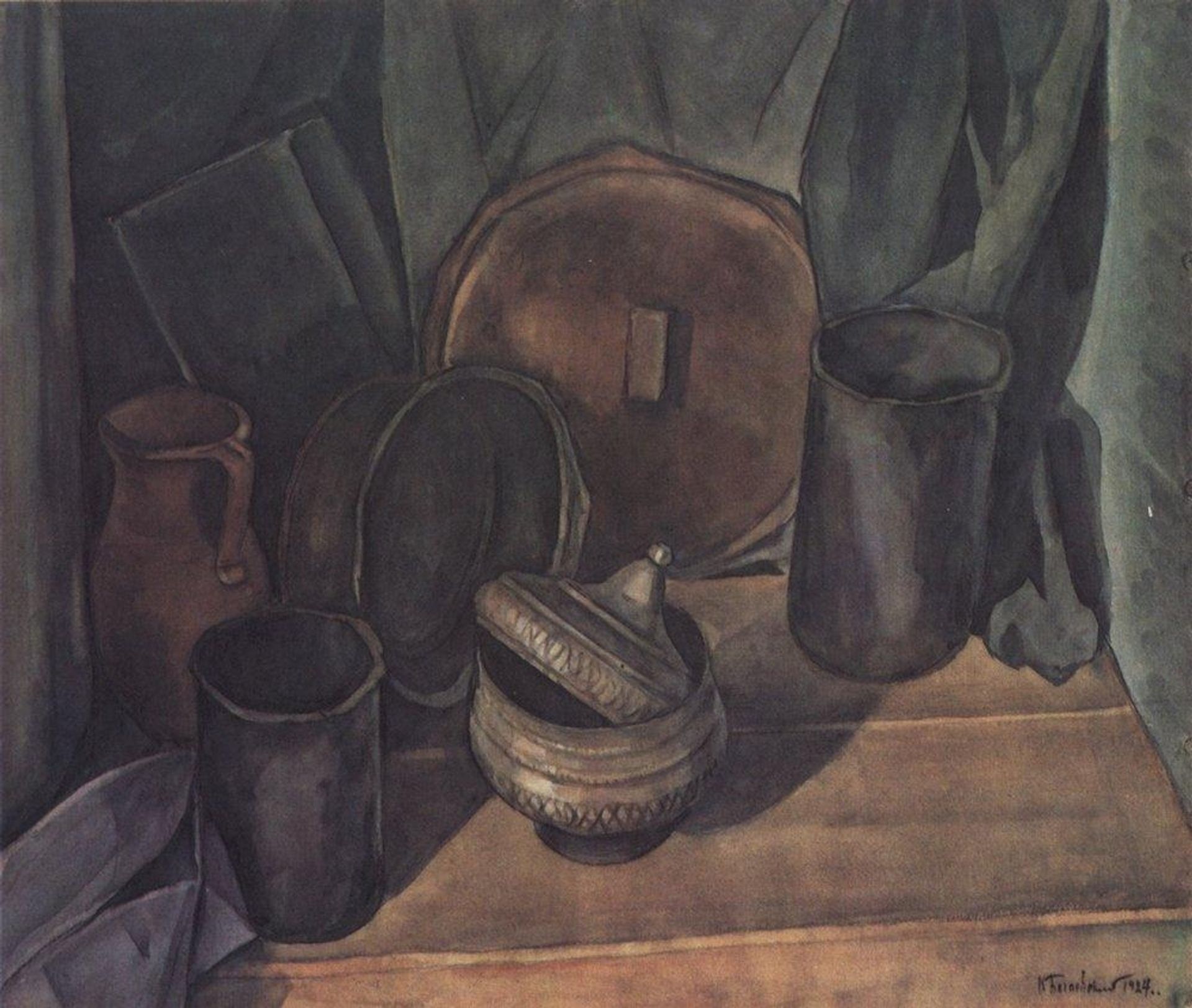 Still life by Konstantin Bogaevsky