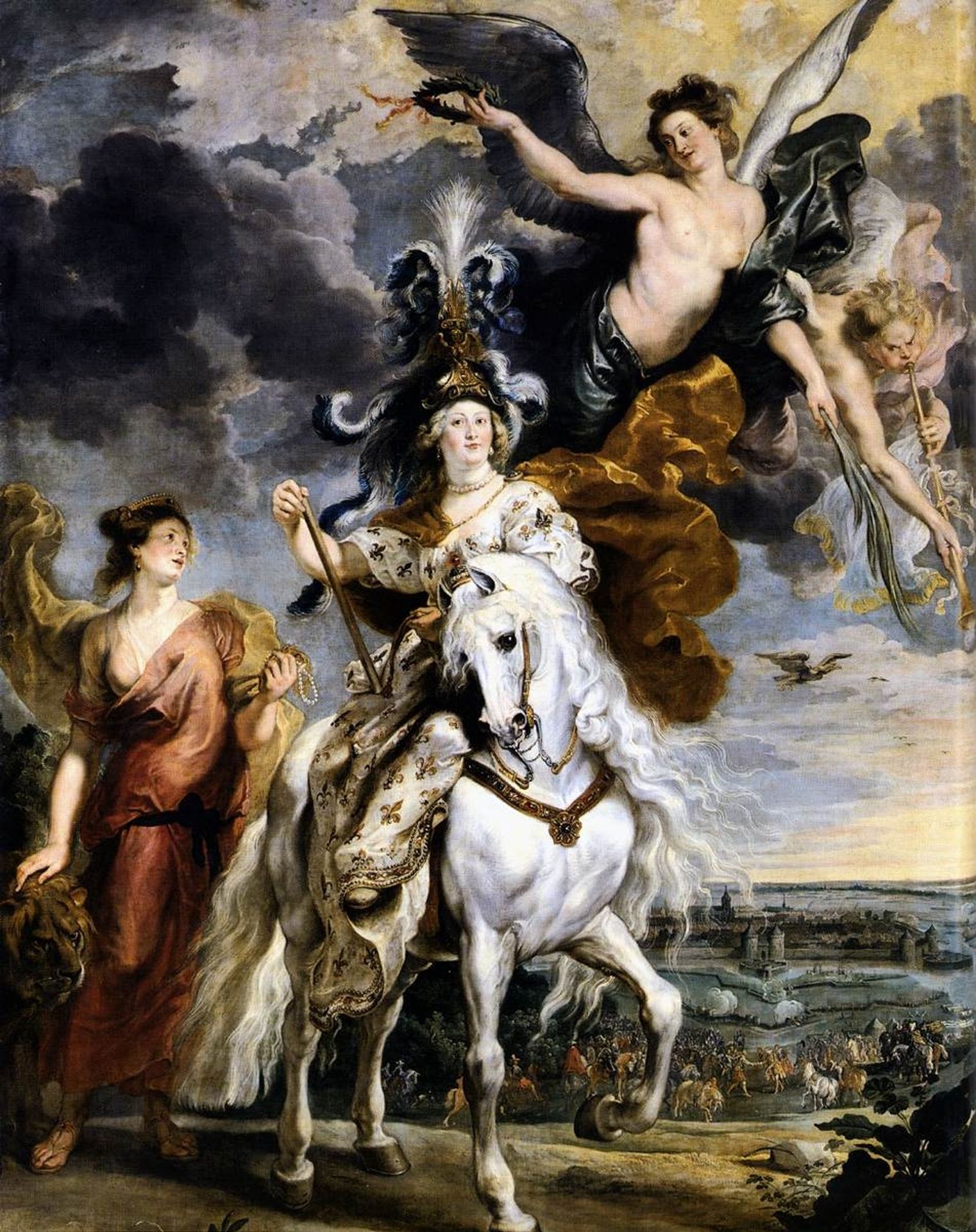 13. The Regent Militant: The Victory at Jülich by Peter Paul Rubens