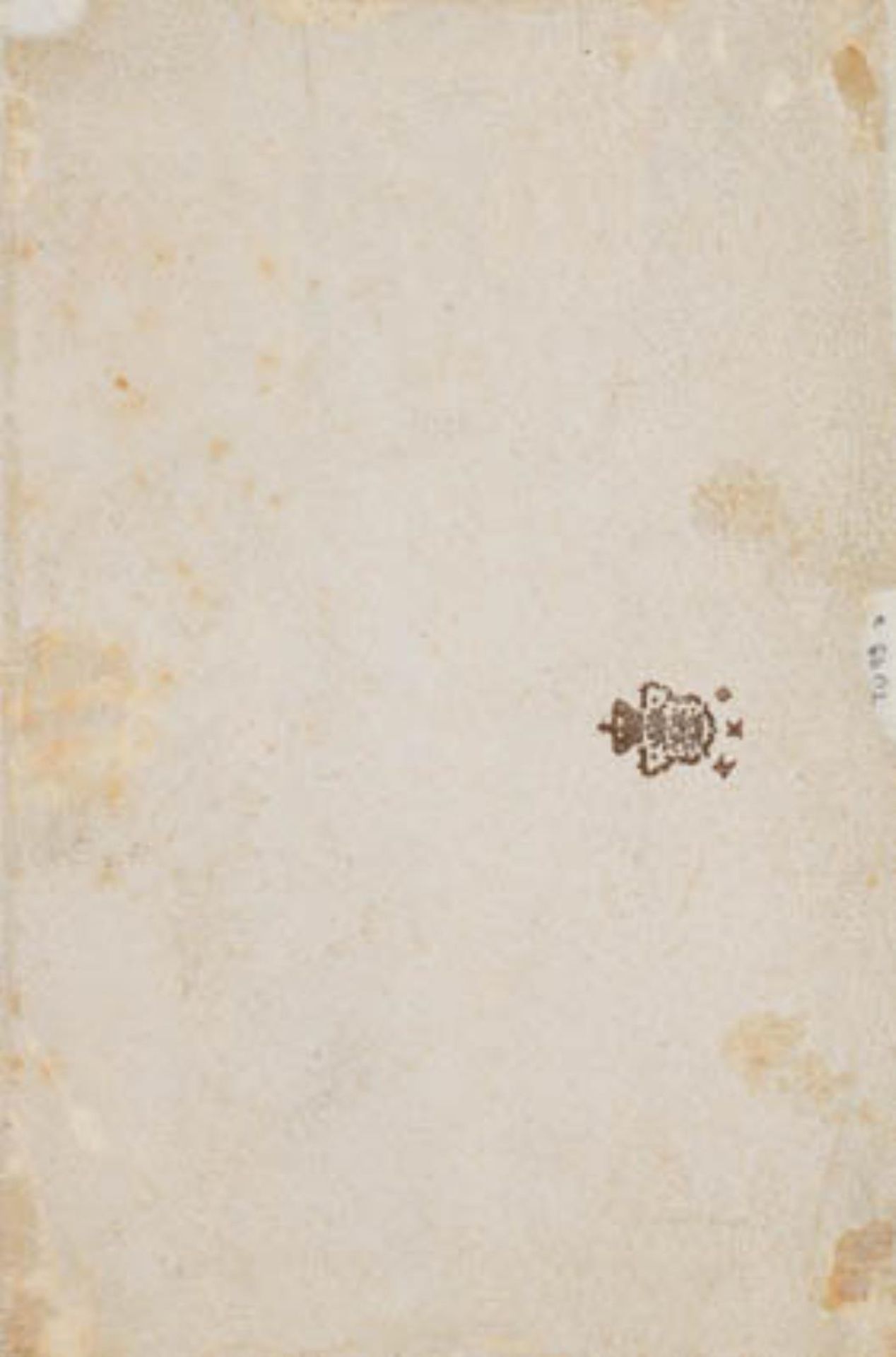 Verso med påskrift by Hans Baldung