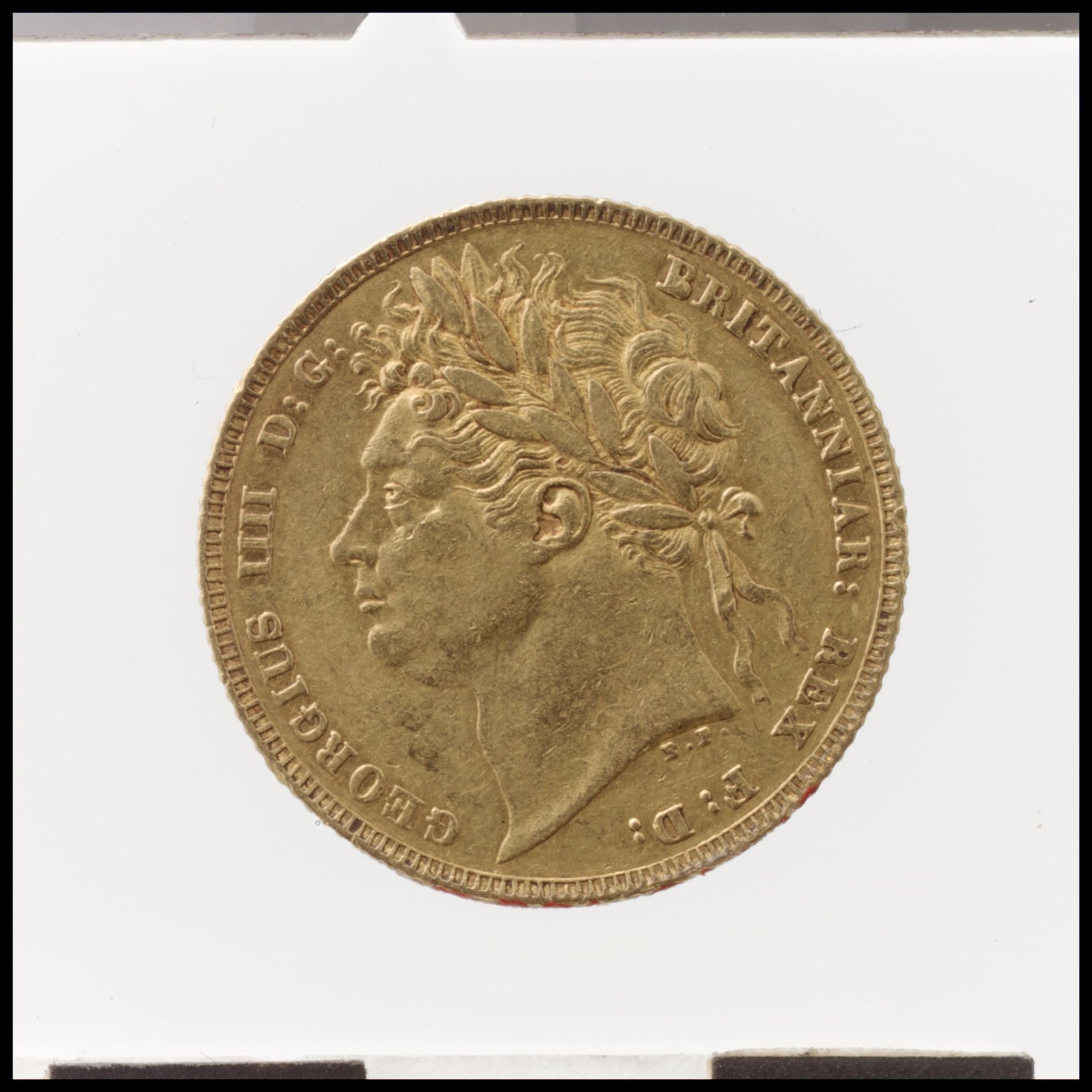 George IV sovereign by Benedetto Pistrucci