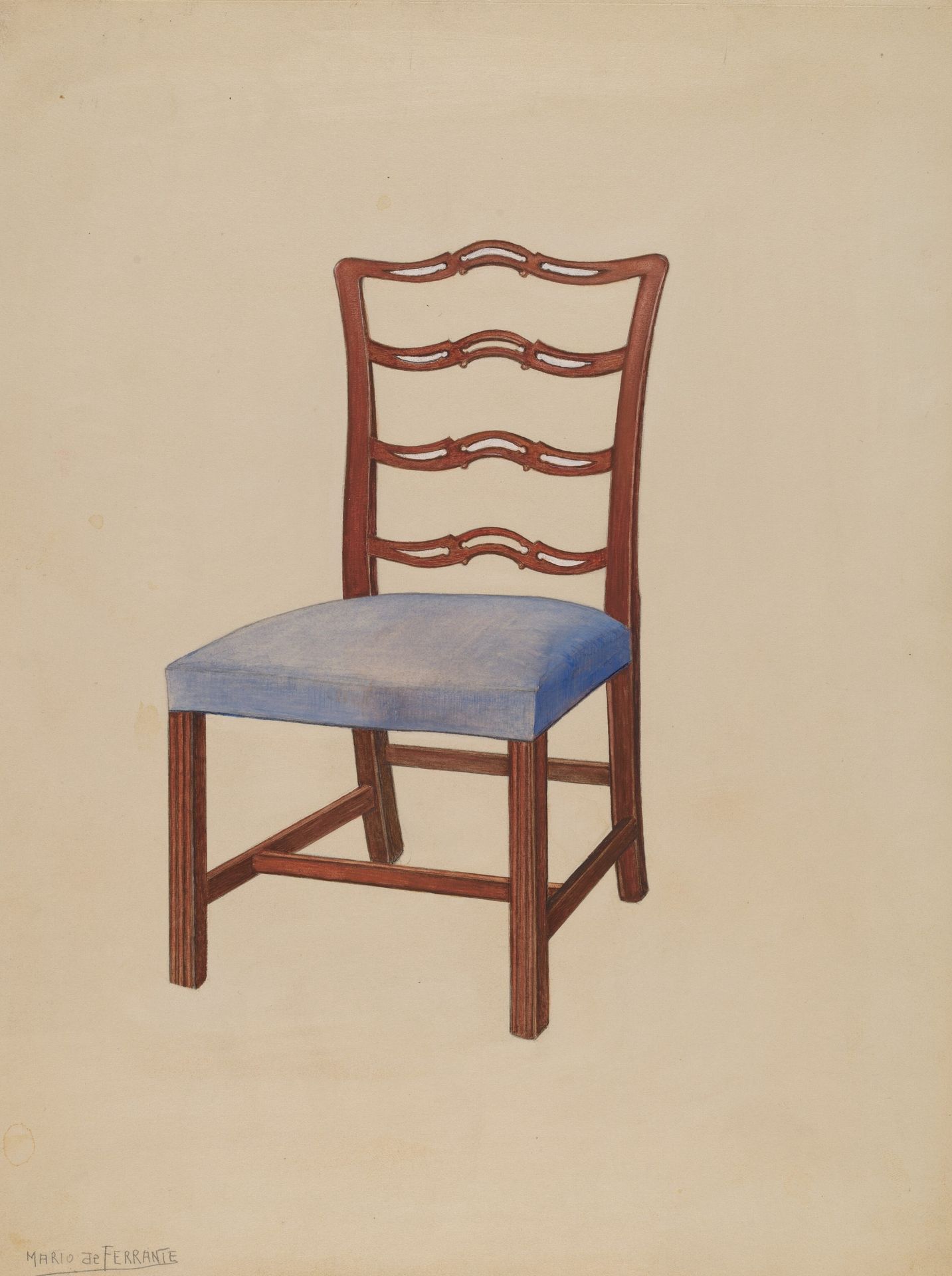 Side Chair by Mario De Ferrante