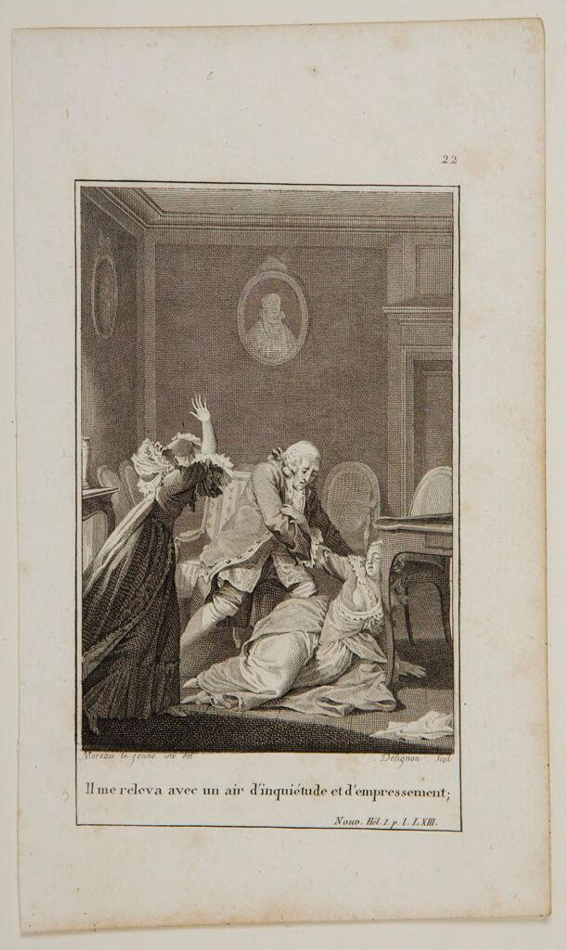 He lifted me up with an air of anxiety and urgency by Jean-Louis Delignon