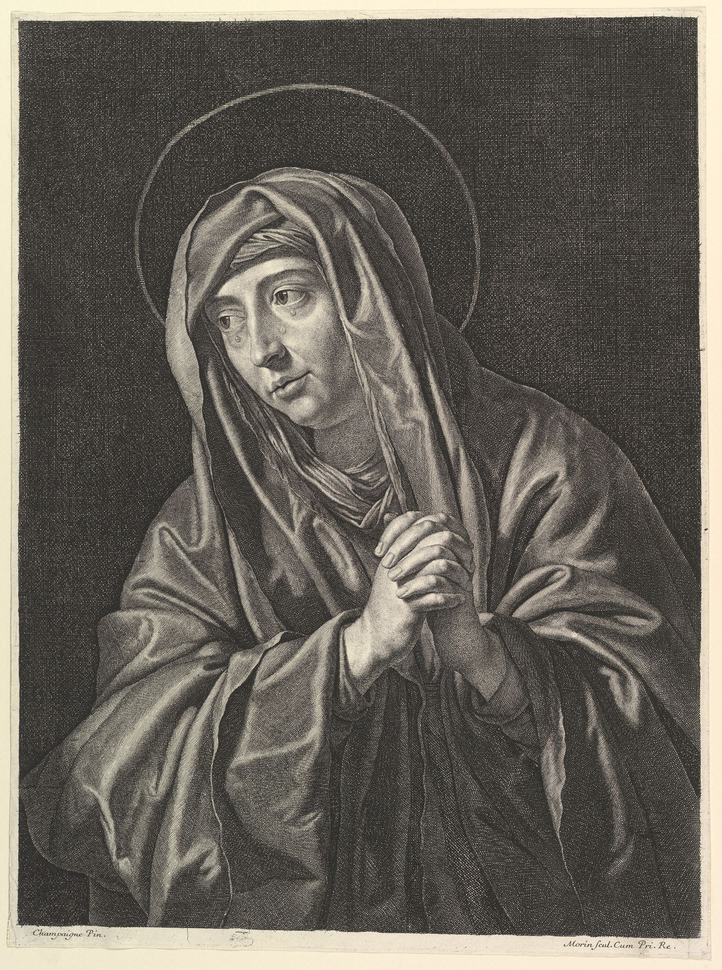 La Vierge de douleurs by Jean Morin
