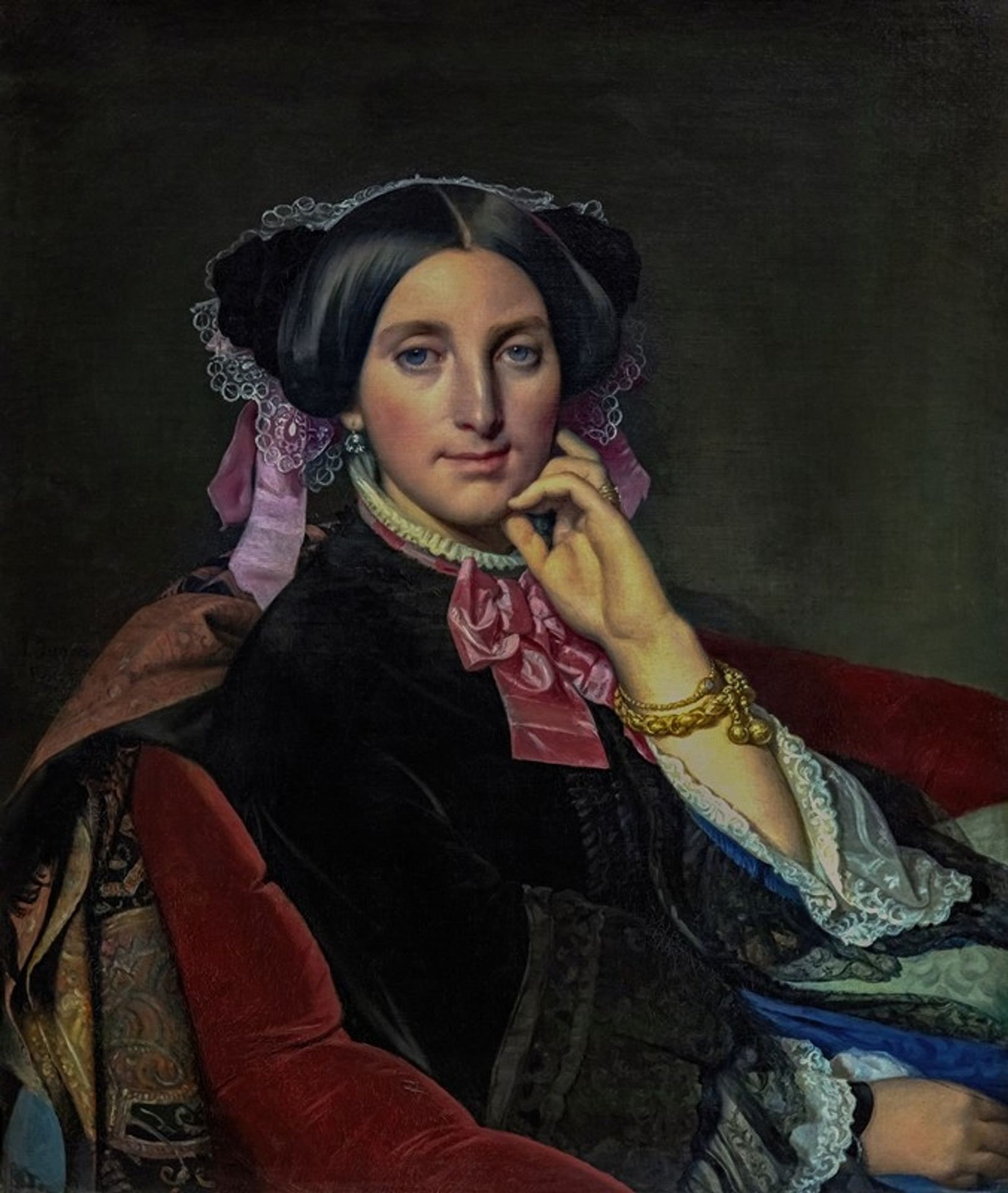 Portrait of Madame Gonse by Jean Auguste Dominique Ingres