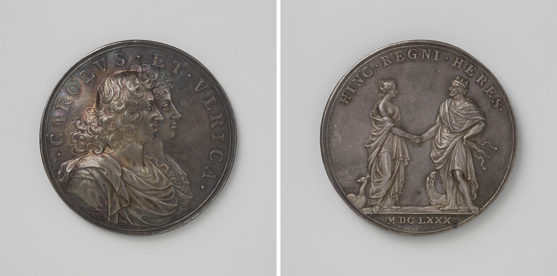 Huwelijk van Karel XI van Zweden met Ulrika van Denemarken by Arvid Karlsteen