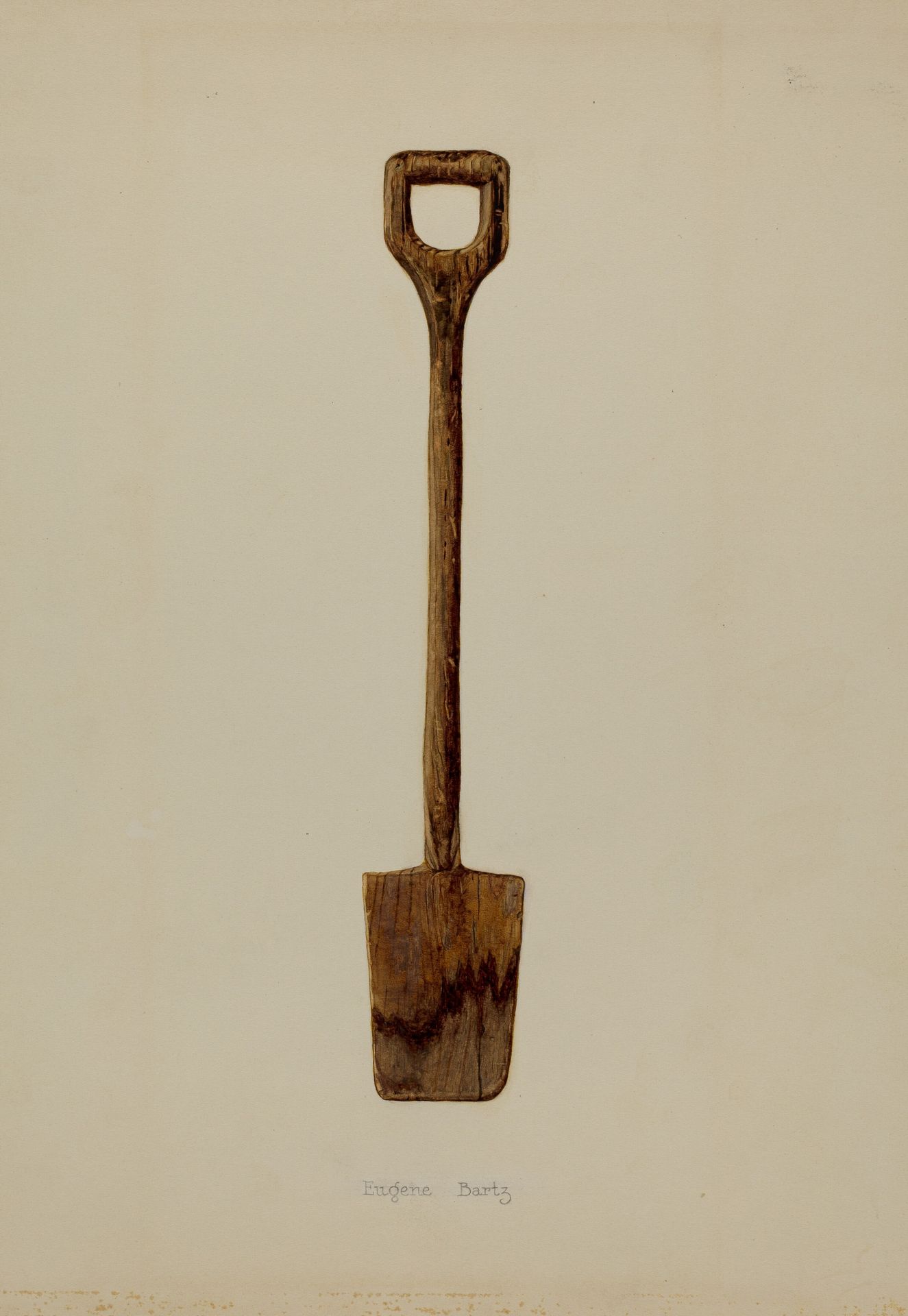 Toy Shovel by Eugene Bartz