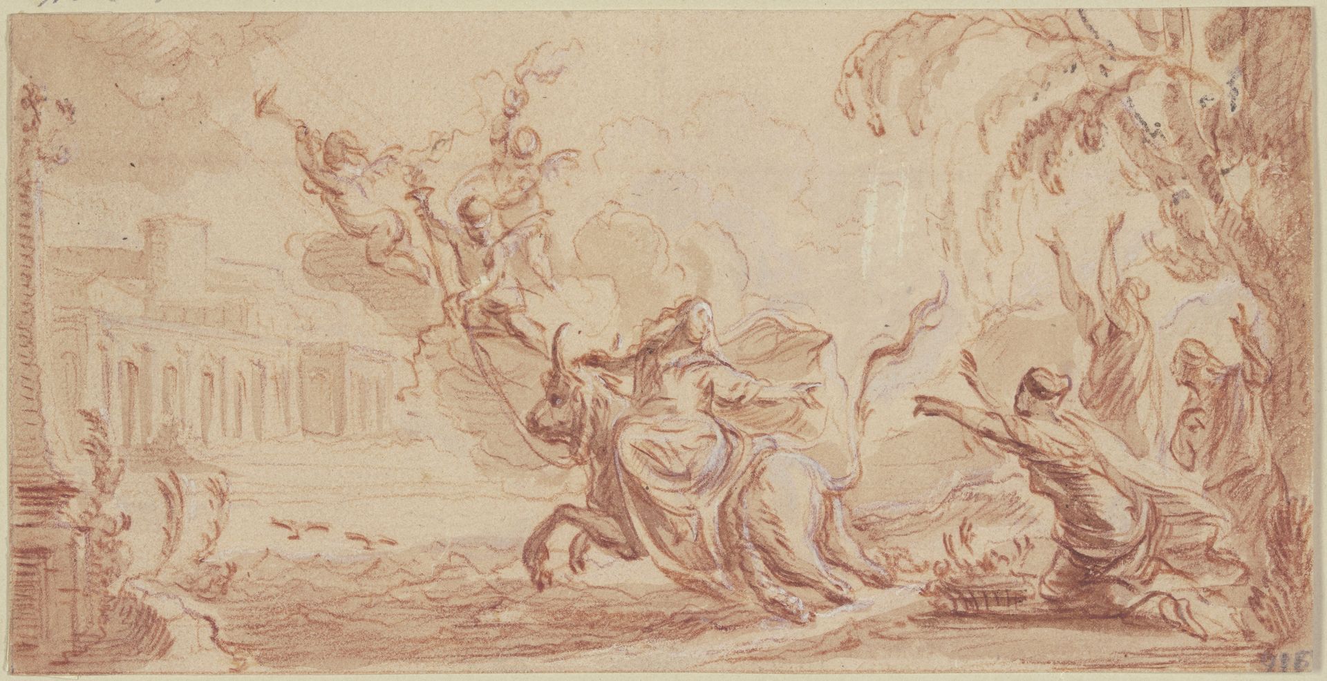 Abduction of Europa by Pieter Tanjé