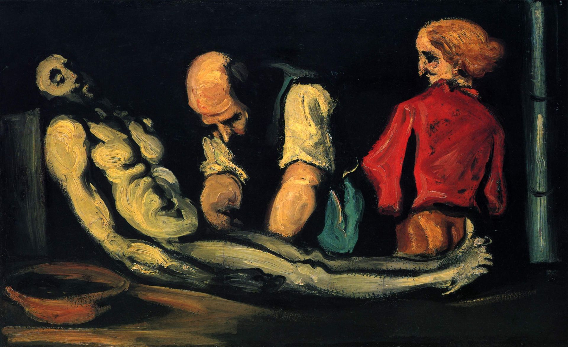 Preparation for the Funeral by Paul Cézanne