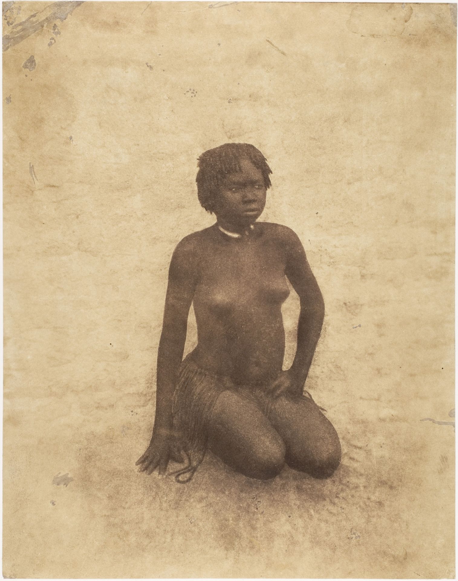 Young Nuba Woman by Pierre Trémaux