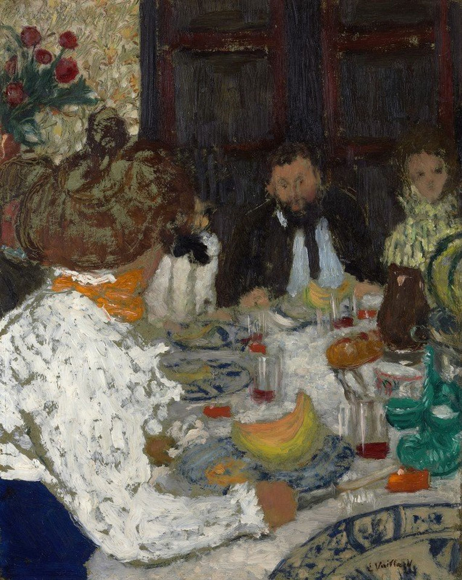 The Luncheon by Édouard Vuillard
