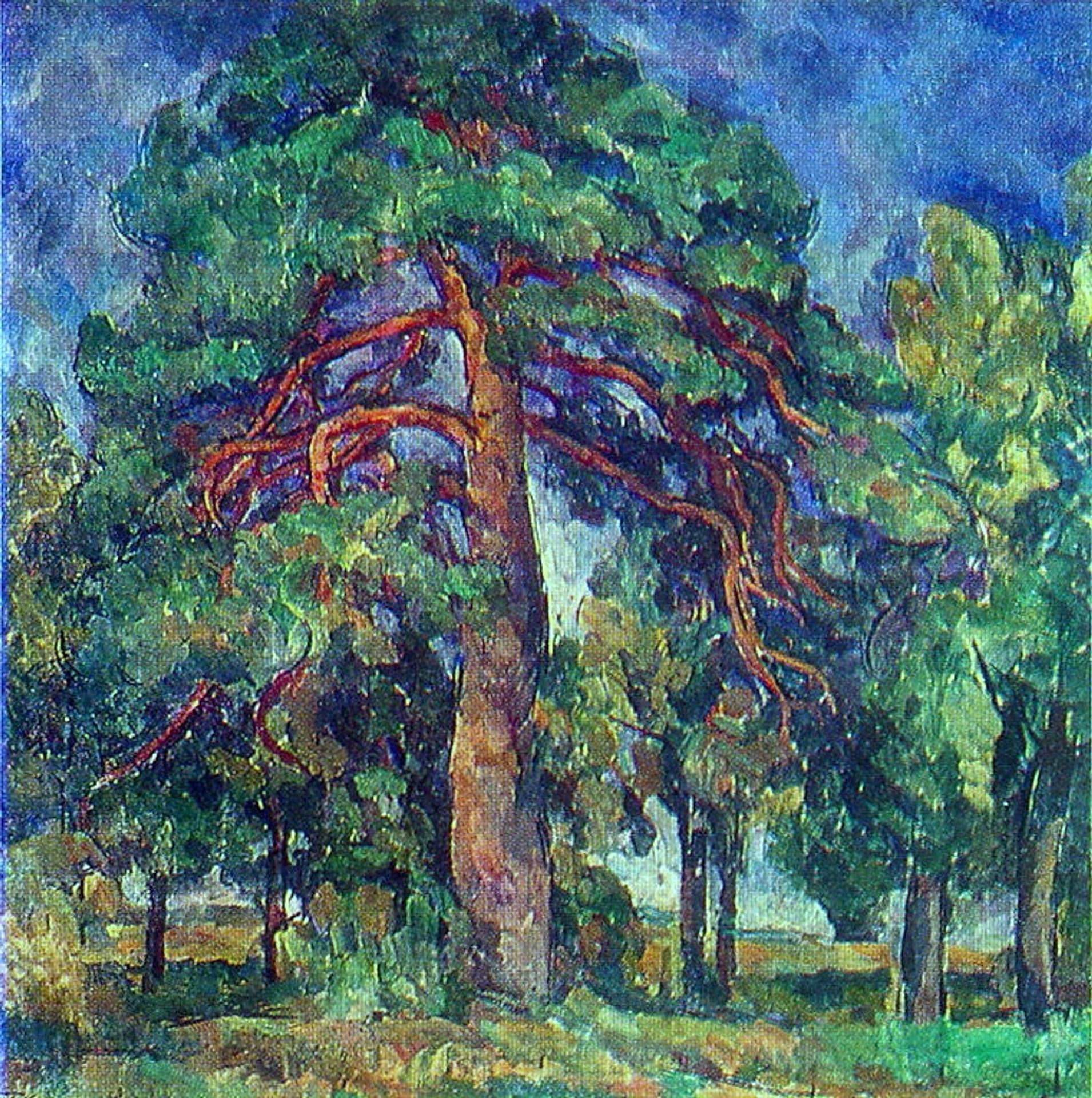 Pine tree by Pyotr Konchalovsky