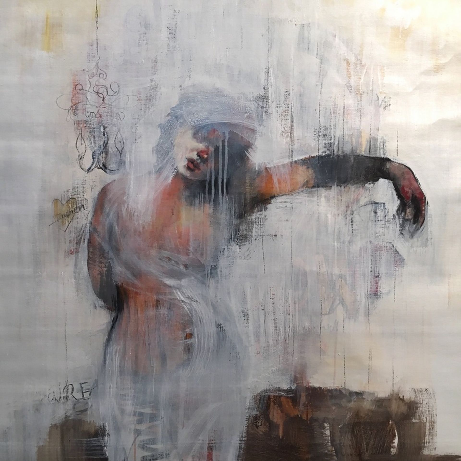 The white room by Cathrine Edlinger-Kunze