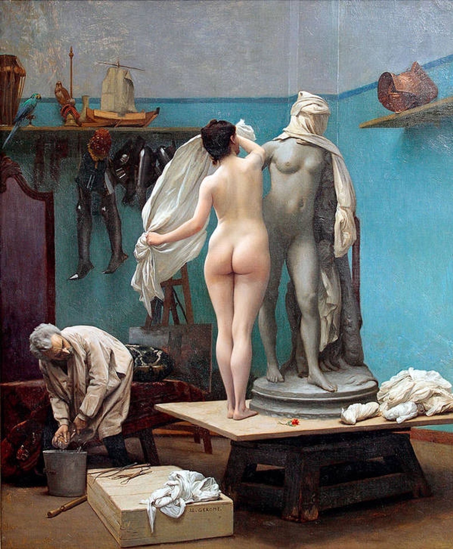 The Final Session by Jean-Léon Gérôme