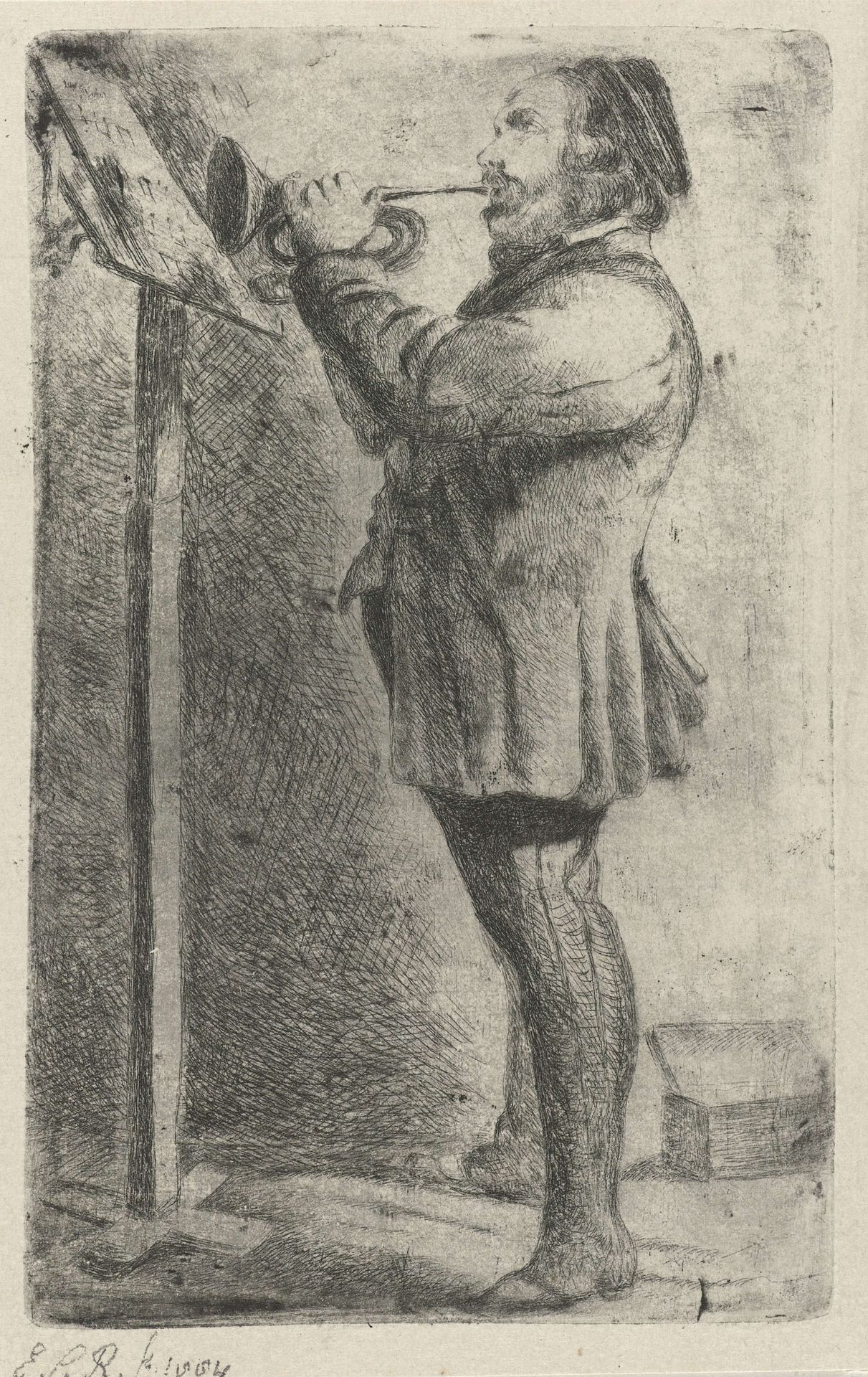 Muzikant by Eberhard Cornelis Rahms