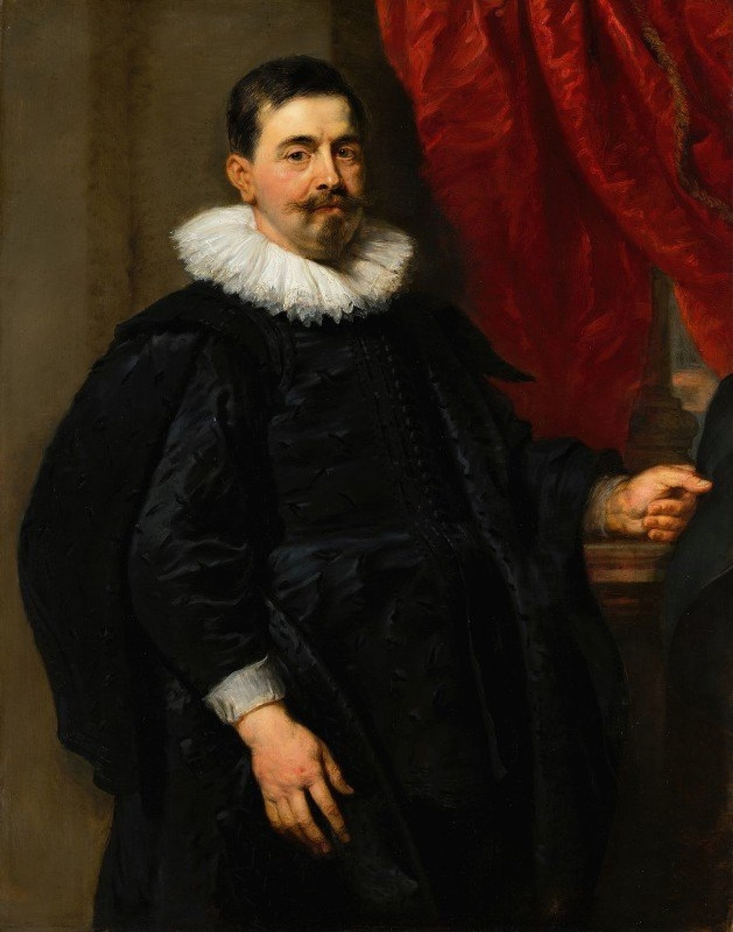 Portrait of a Man,possibly Peter van Hecke by Peter Paul Rubens