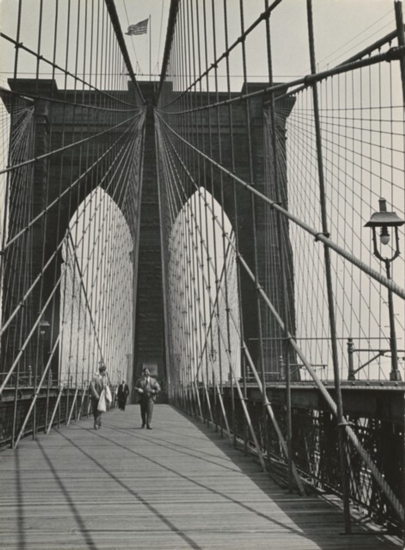 Brooklyn Bridge by Herbert Seligmann