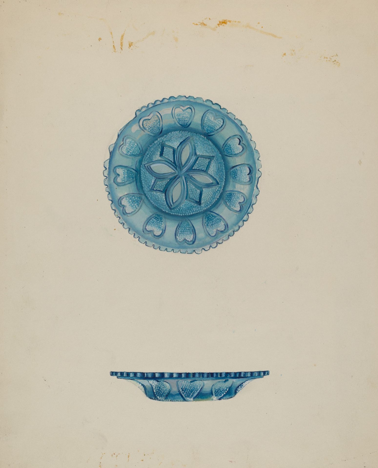 Cup Plate by Roberta Elvis