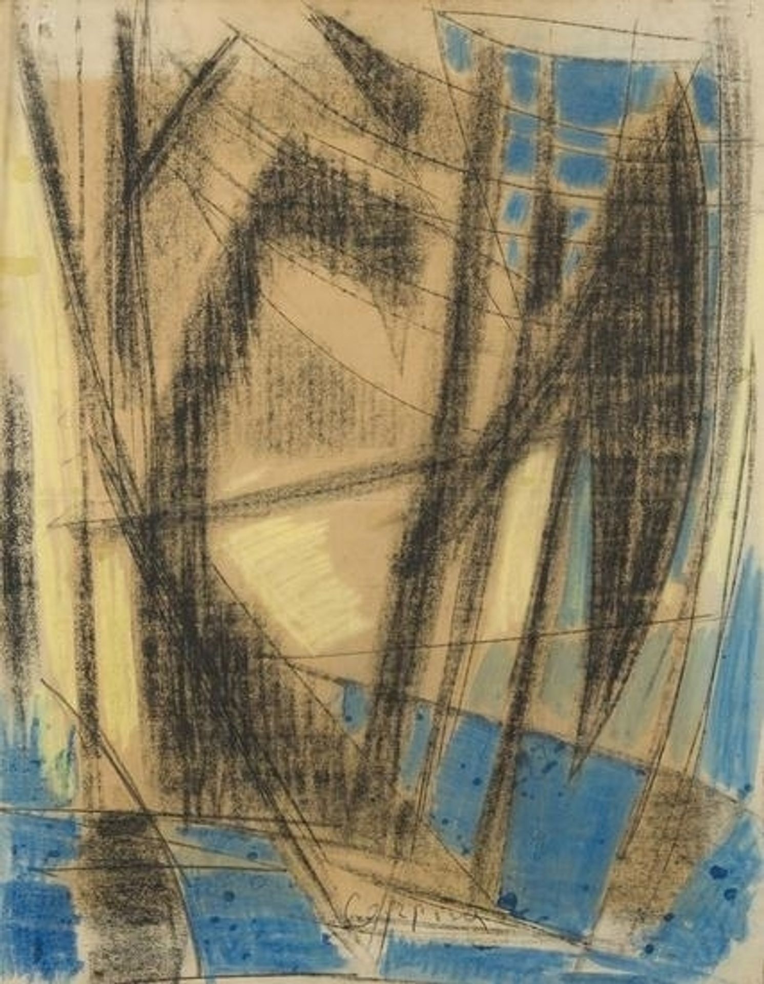 Composition with Sails by Antonio Corpora