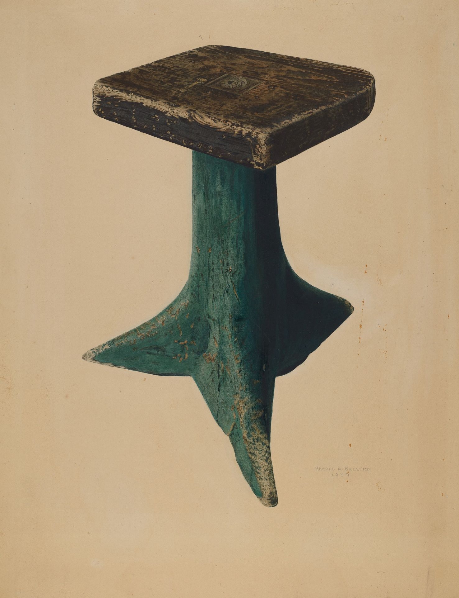 Stool by Harold Ballerd
