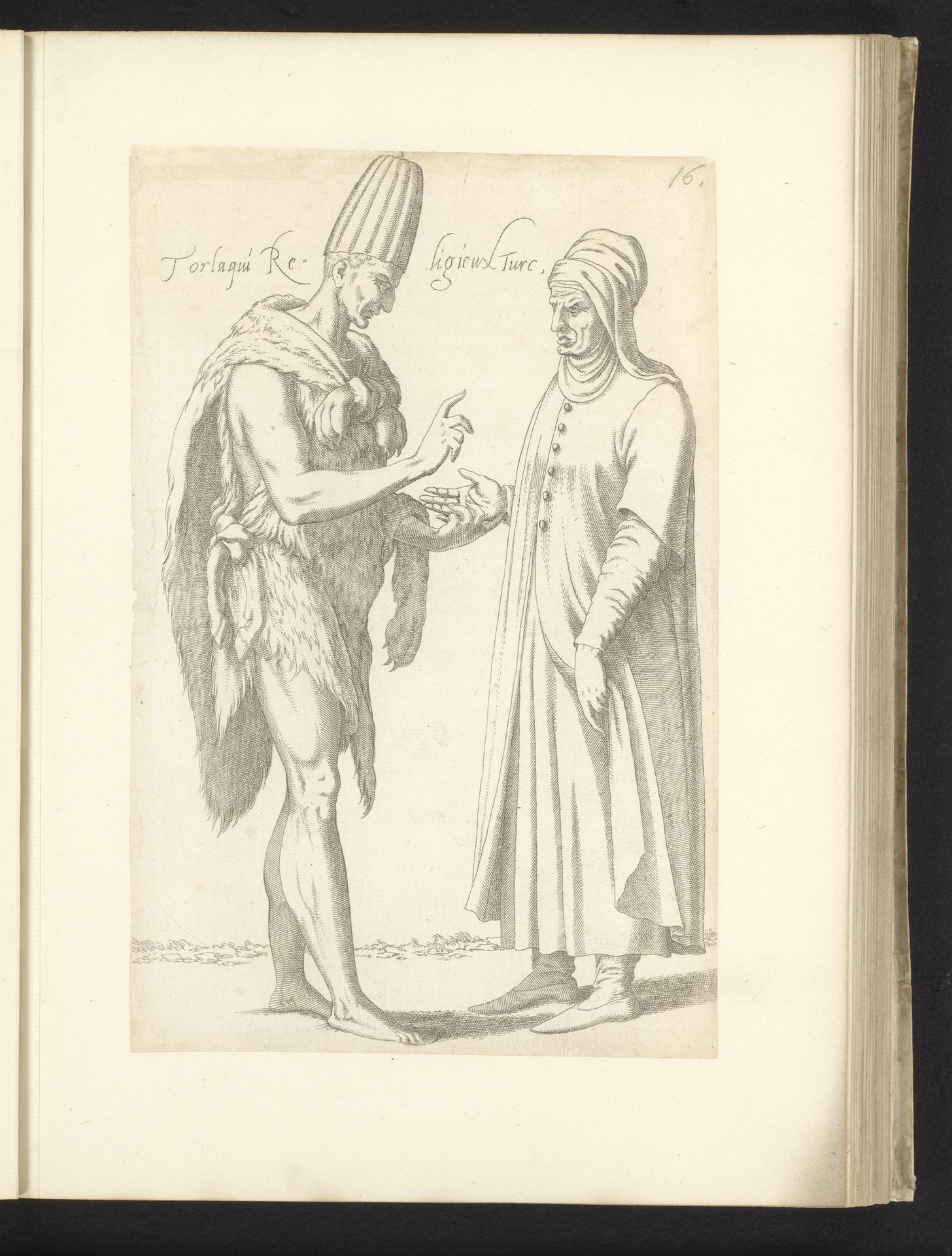 Turkse geestelijke van de orde der Torlaquis of Torlacchis by Léon Davent