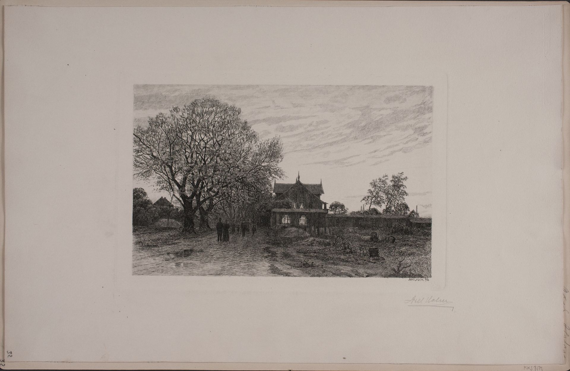 Fra den gamle Langelinje by Axel Holm