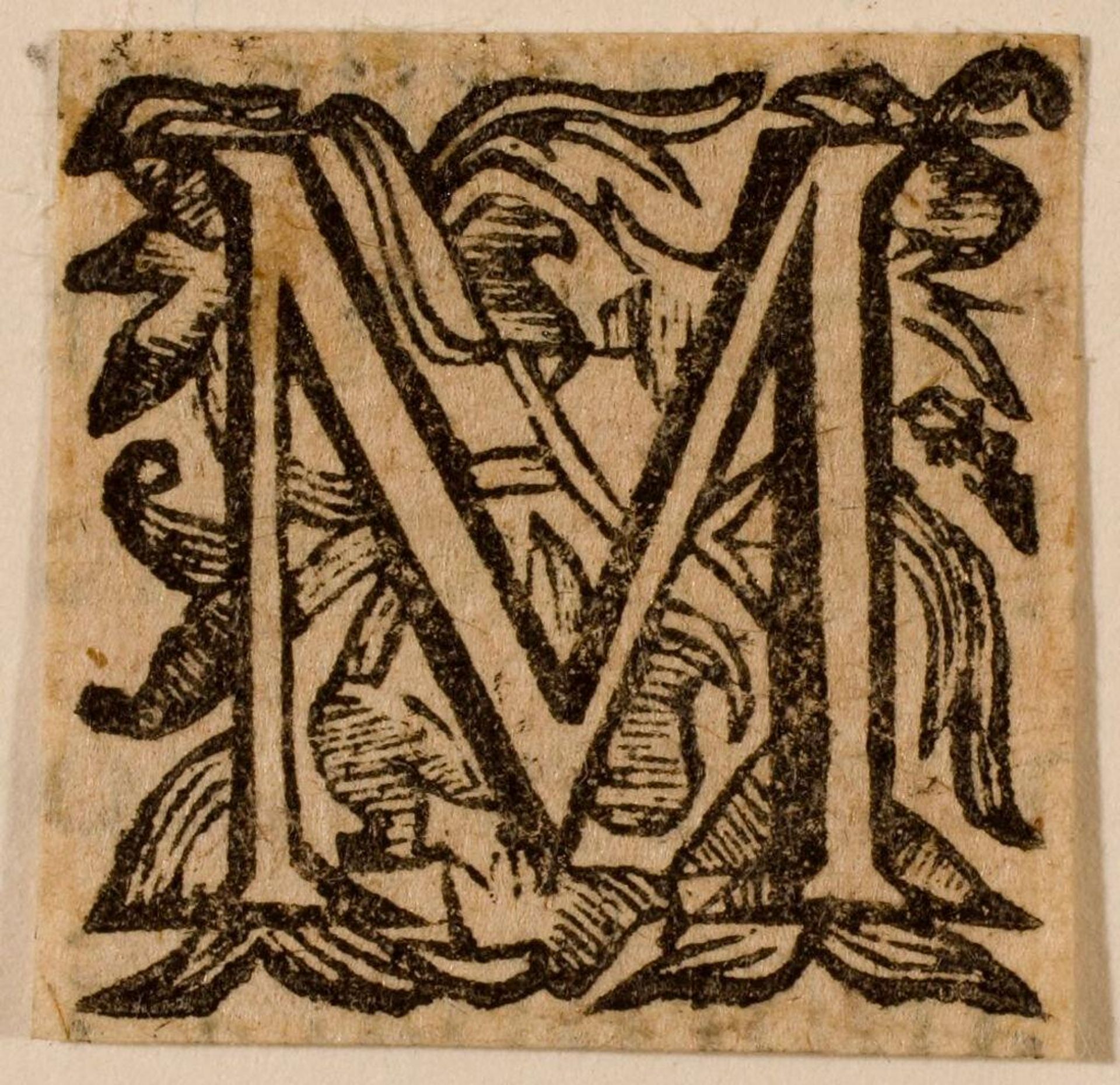 Letter M by Anonymous