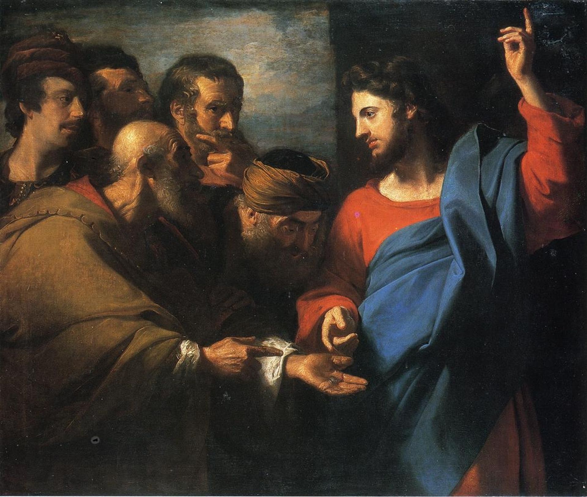 The Tribute Money by John Singleton Copley