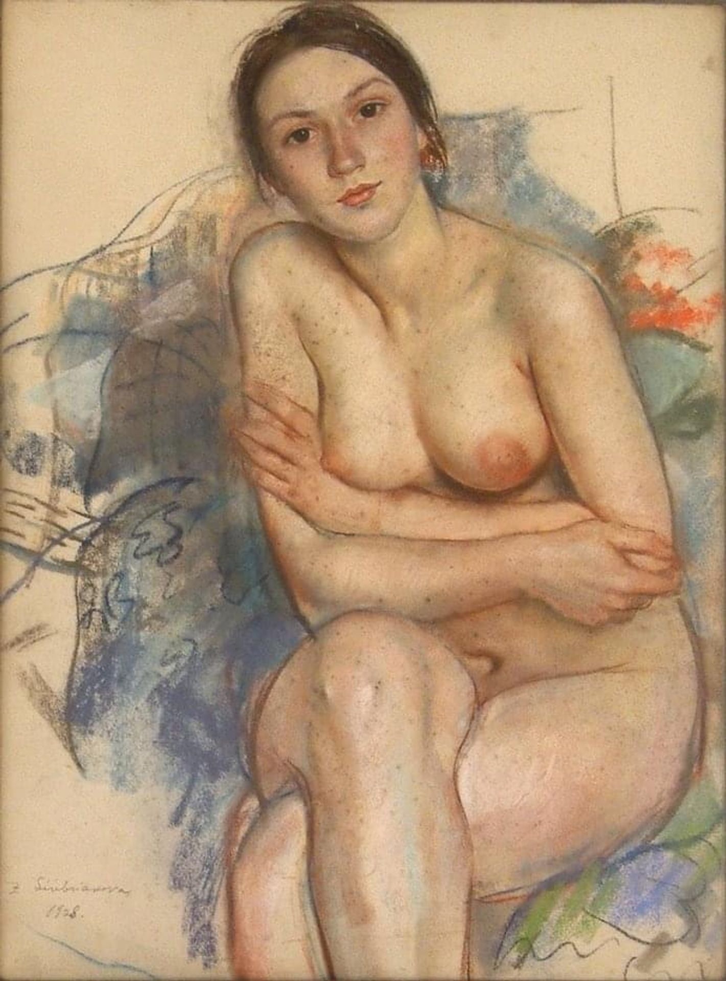 Portrait of Ekaterina Serebriakova by Zinaida Serebriakova