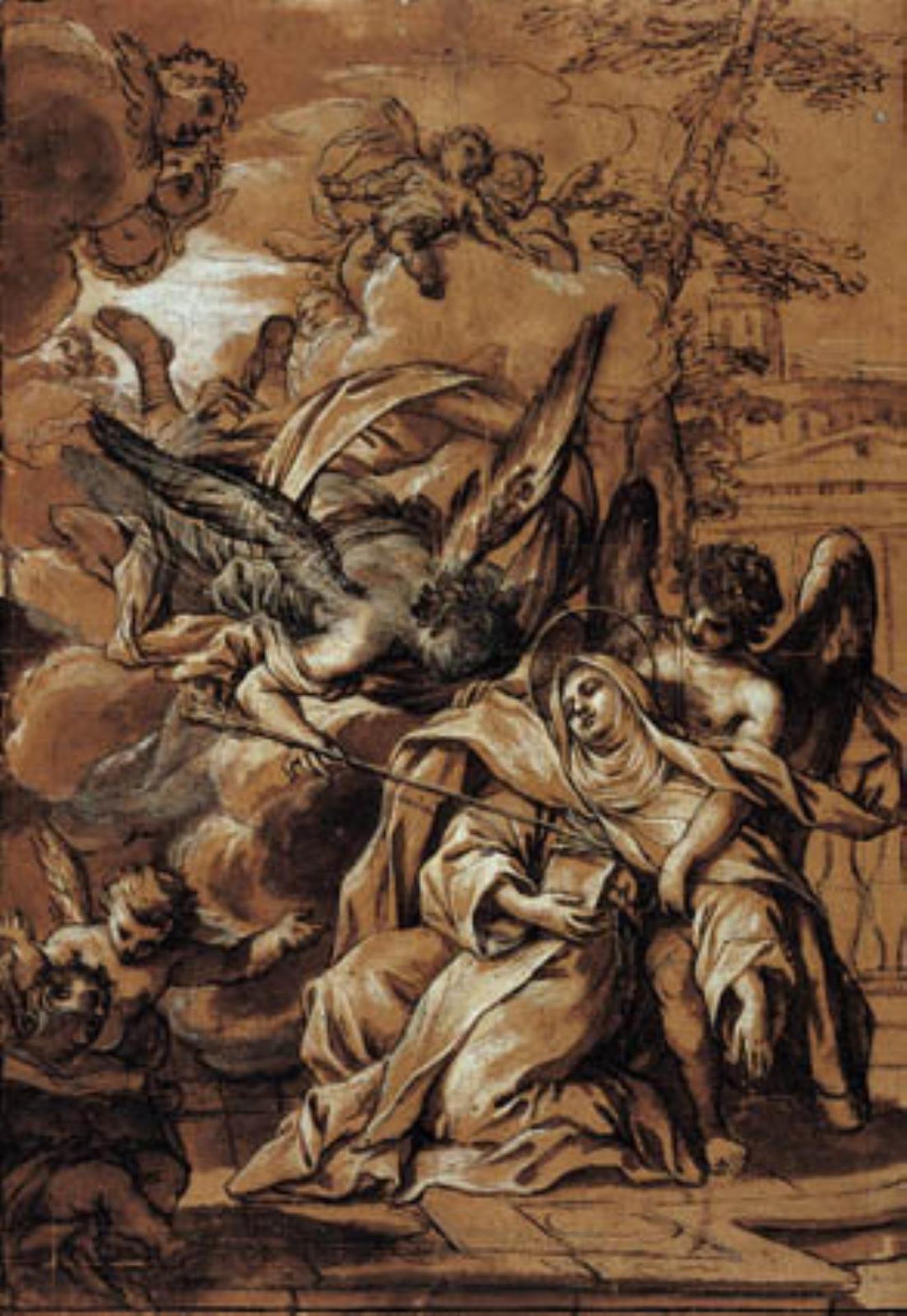 The transverberation of St Teresa by Antonio Nasini