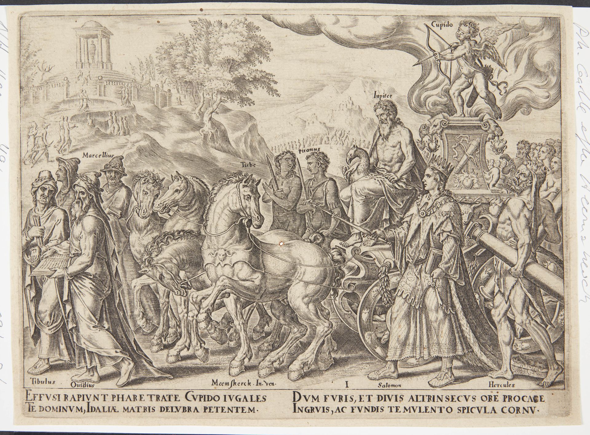 The triumph of love by Philips Galle