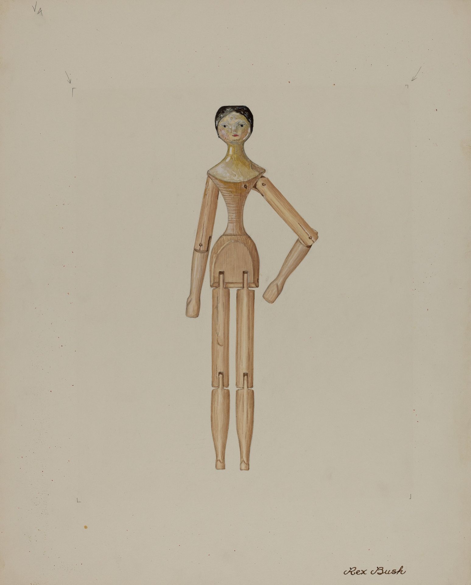 Doll - "Clarissa" by Rex F. Bush