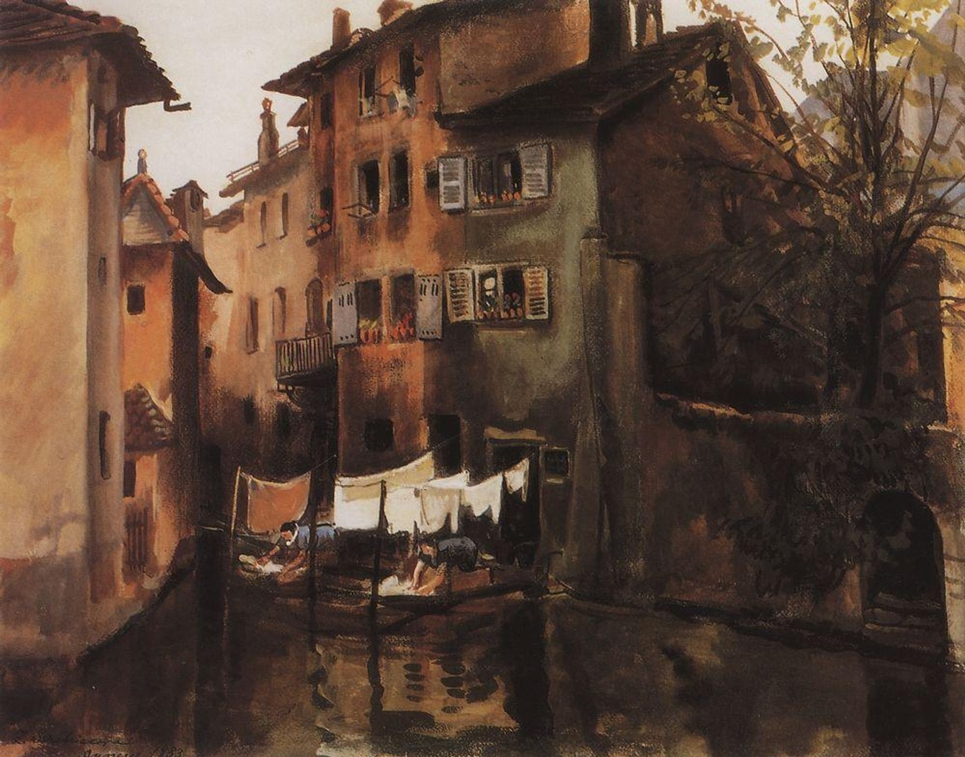 Annecy by Zinaida Serebriakova