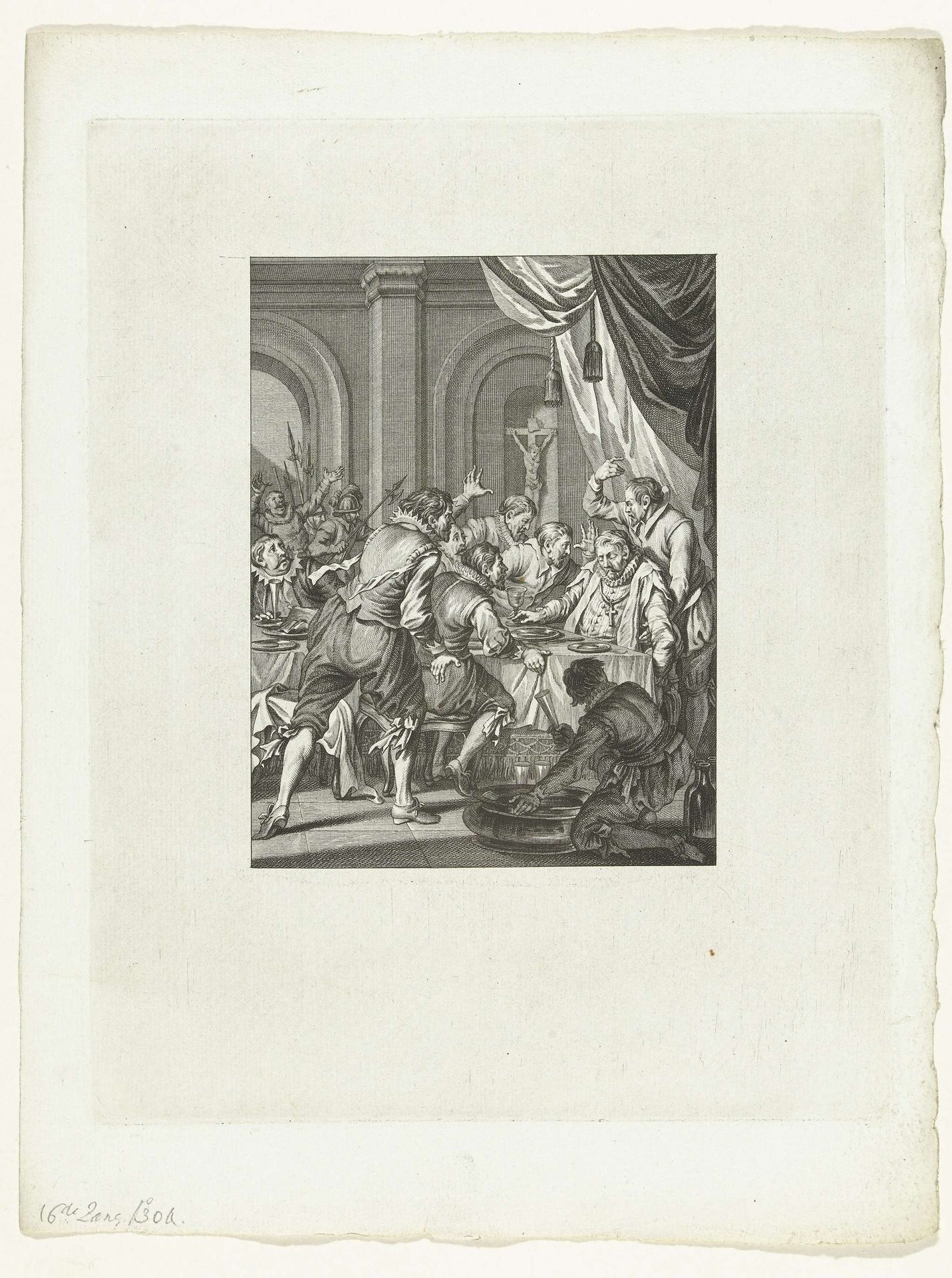 Dood van Requesens, 1576 by Theodoor Koning