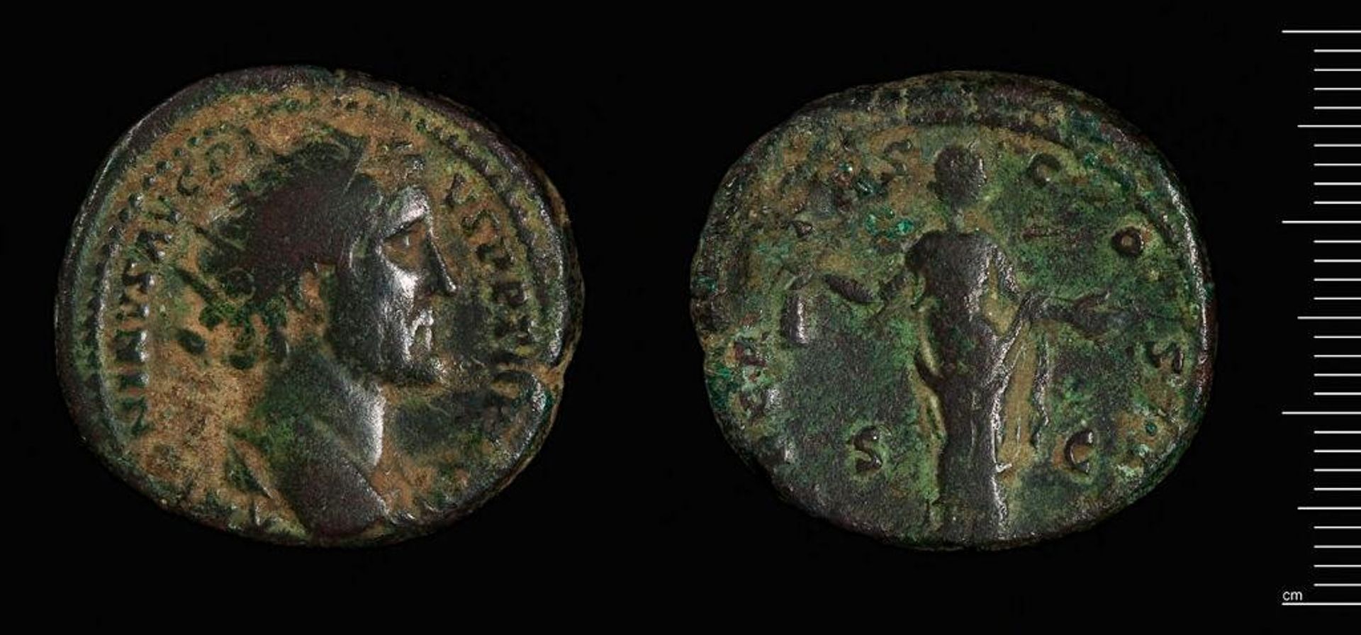 Dupondius of Antoninus Pius by Antoninus Pius