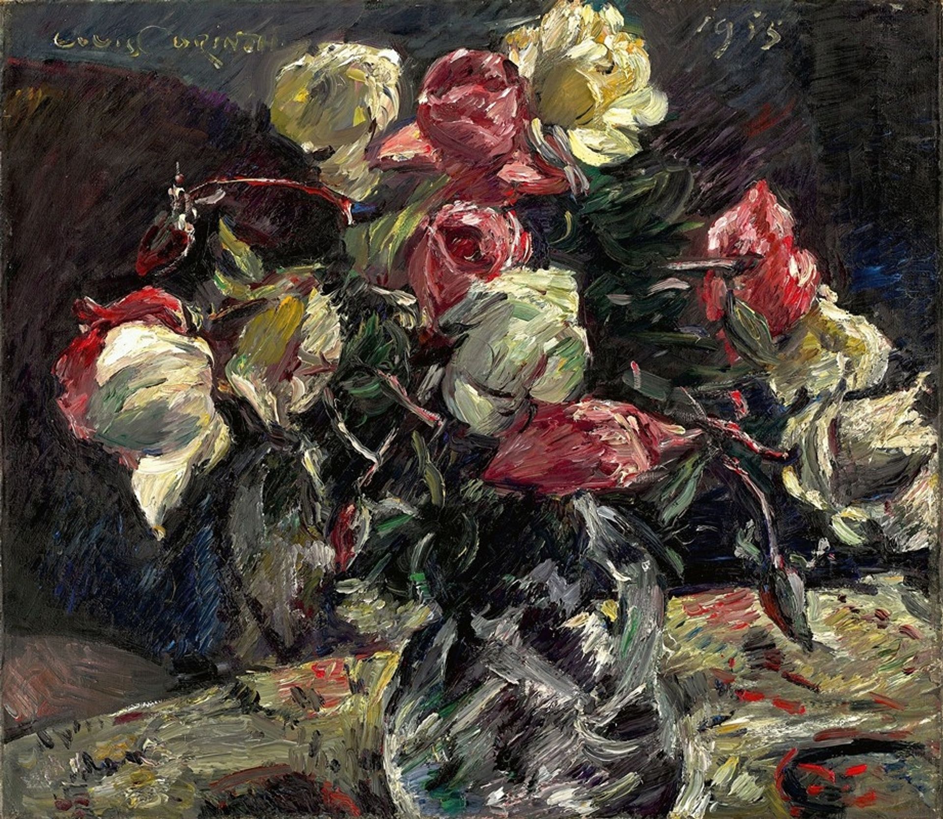 Helle Rosen by Lovis Corinth