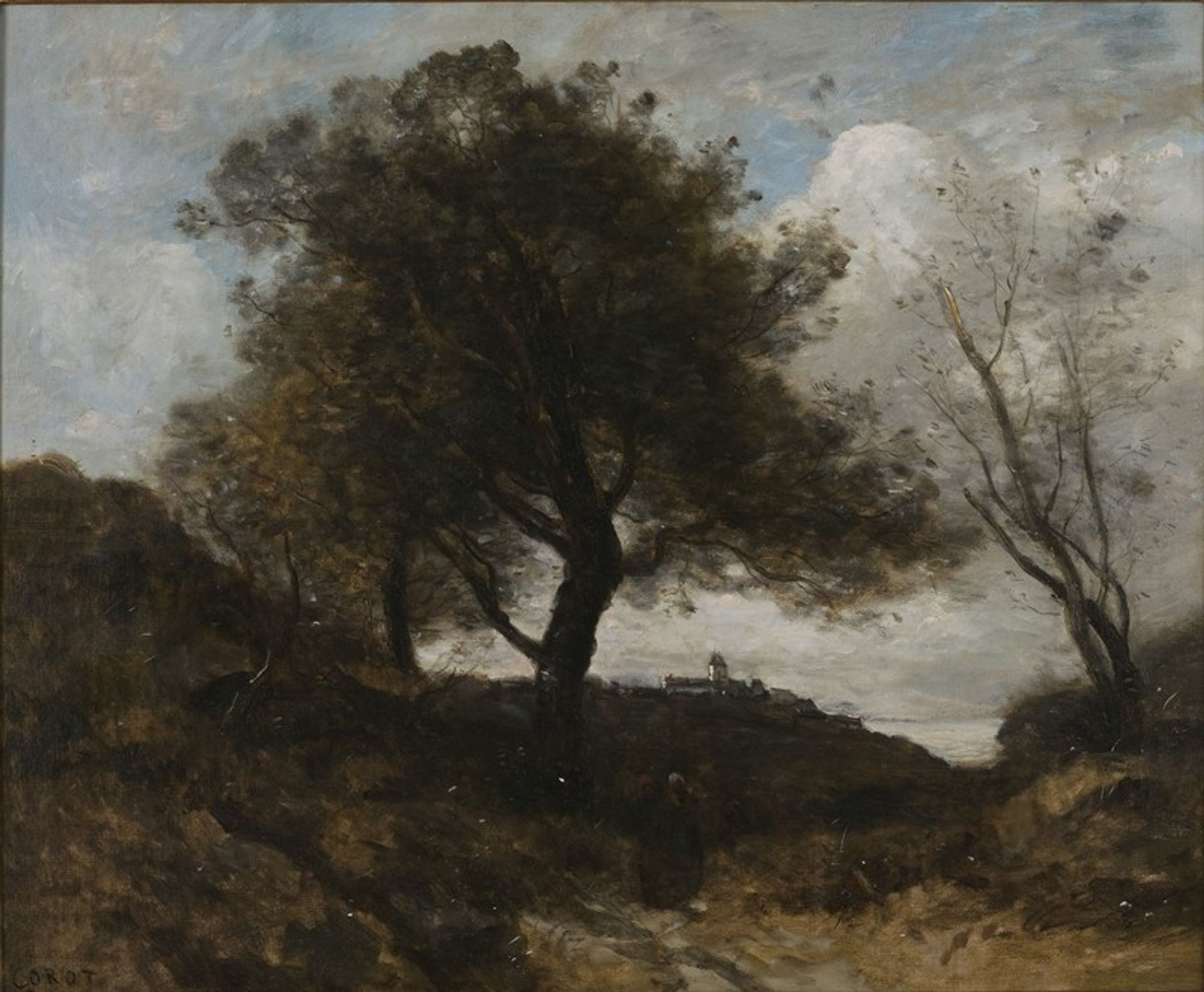 Souvenir of Normandy by Camille Corot