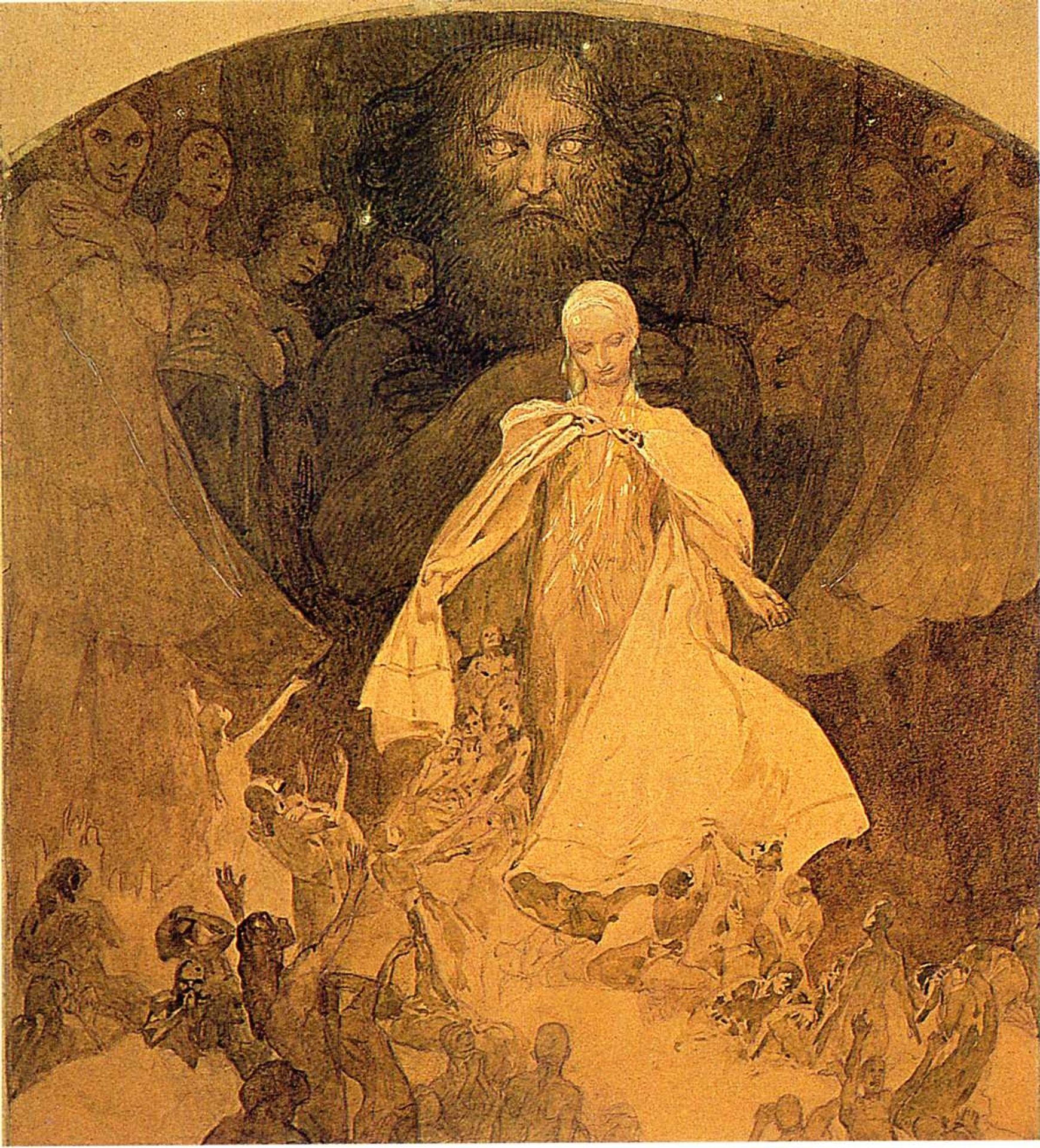 Age of Wisdom by Alphonse Mucha