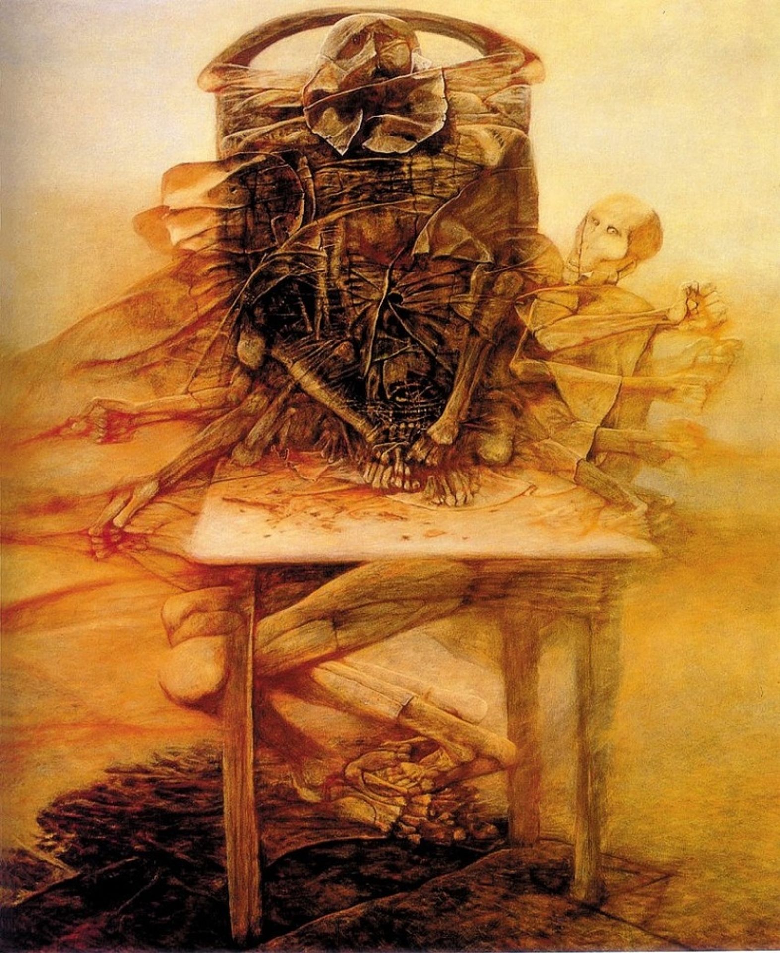 Untitled by Zdzislaw Beksinski