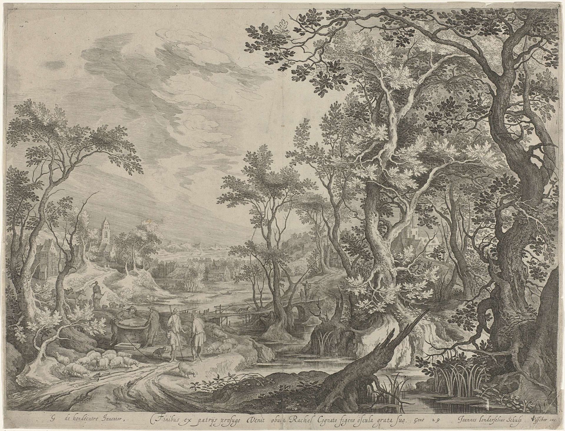 Jakob wentelt de steen van de put by Jan van Londerseel