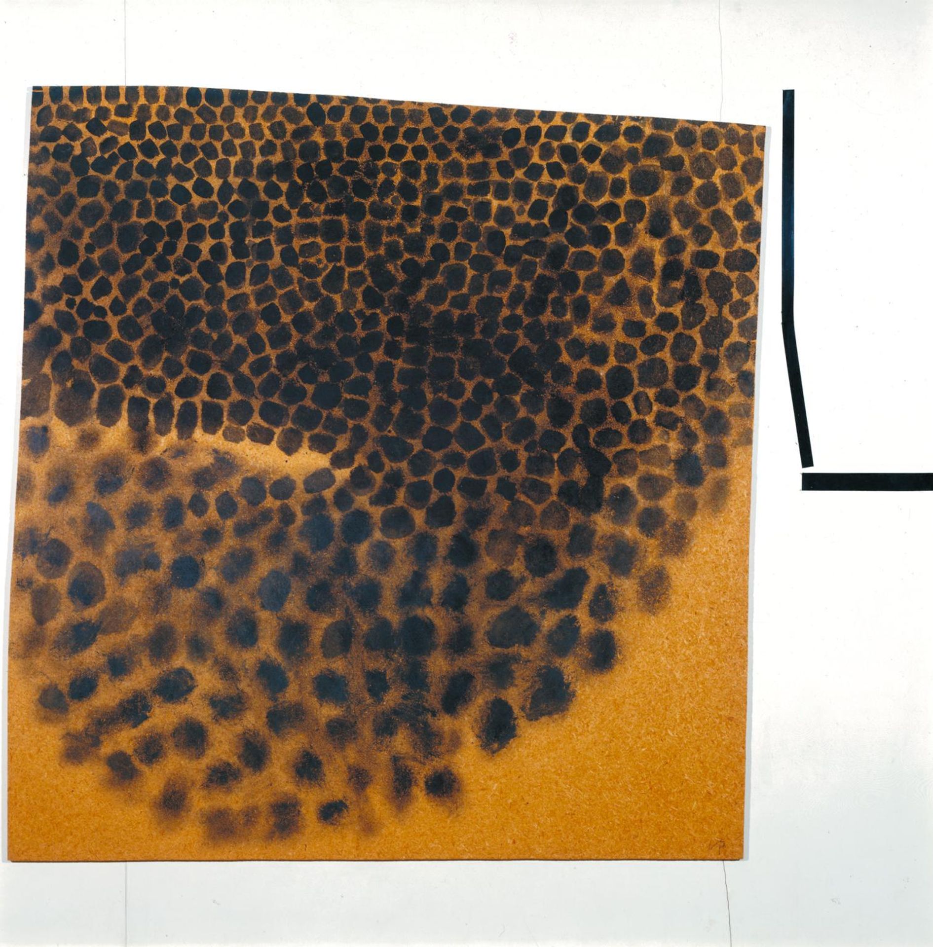 Black Abstract by Victor Pasmore