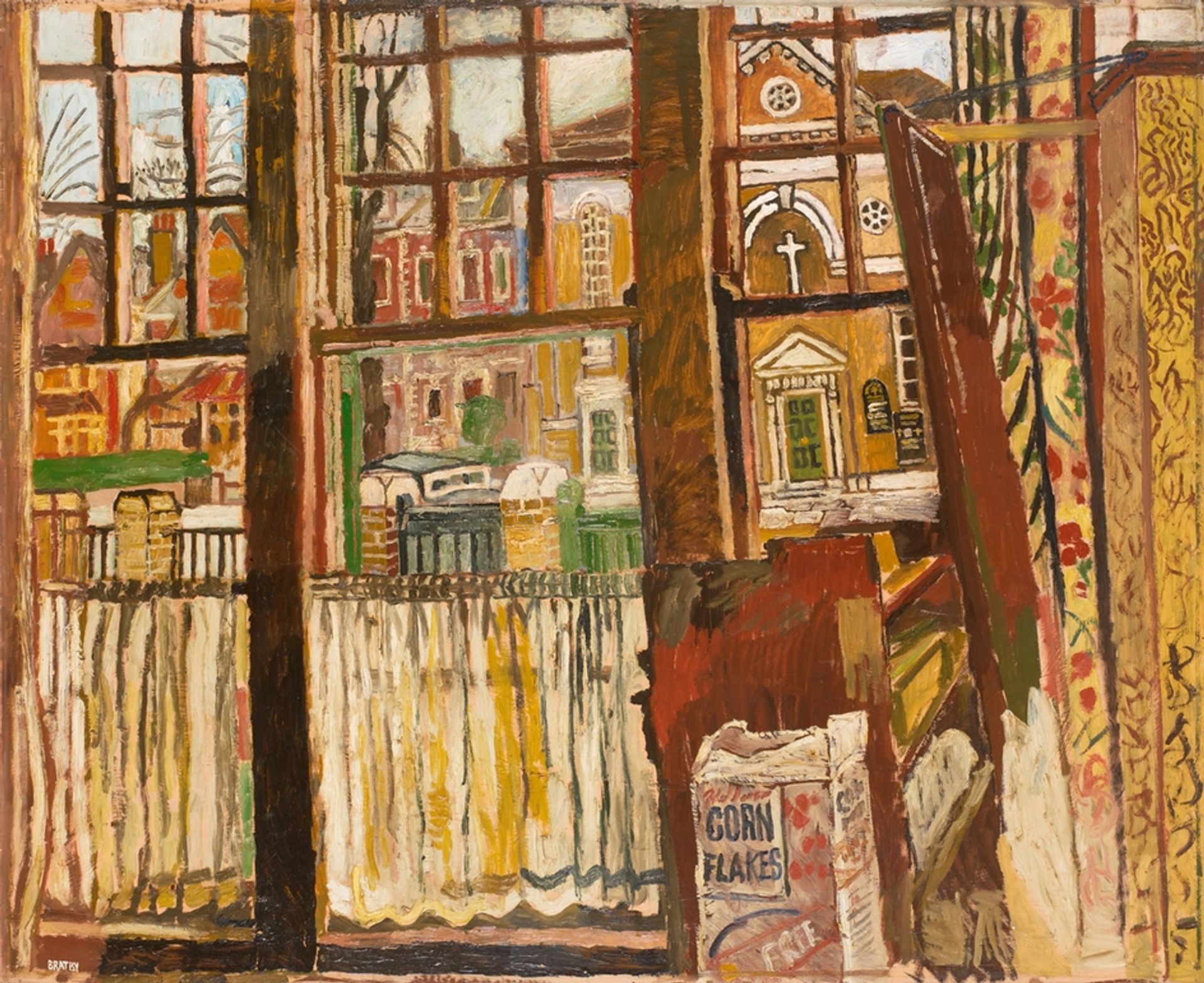 Window, Dartmouth Row, Blackheath by John Bratby