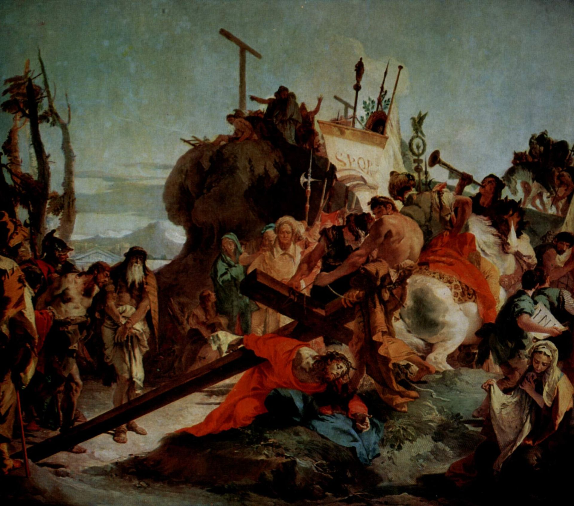 Christ on the Road to Calvary by Giovanni Battista Tiepolo