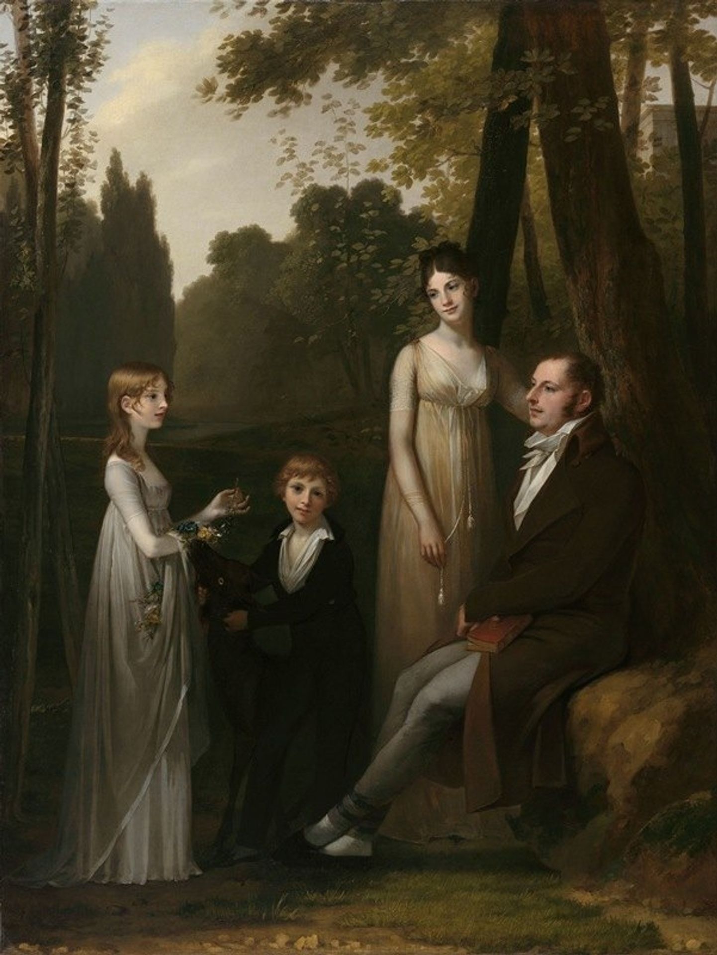 Portrait of Rutger Jan Schimmelpenninck and his Family by Pierre-Paul Prud'hon