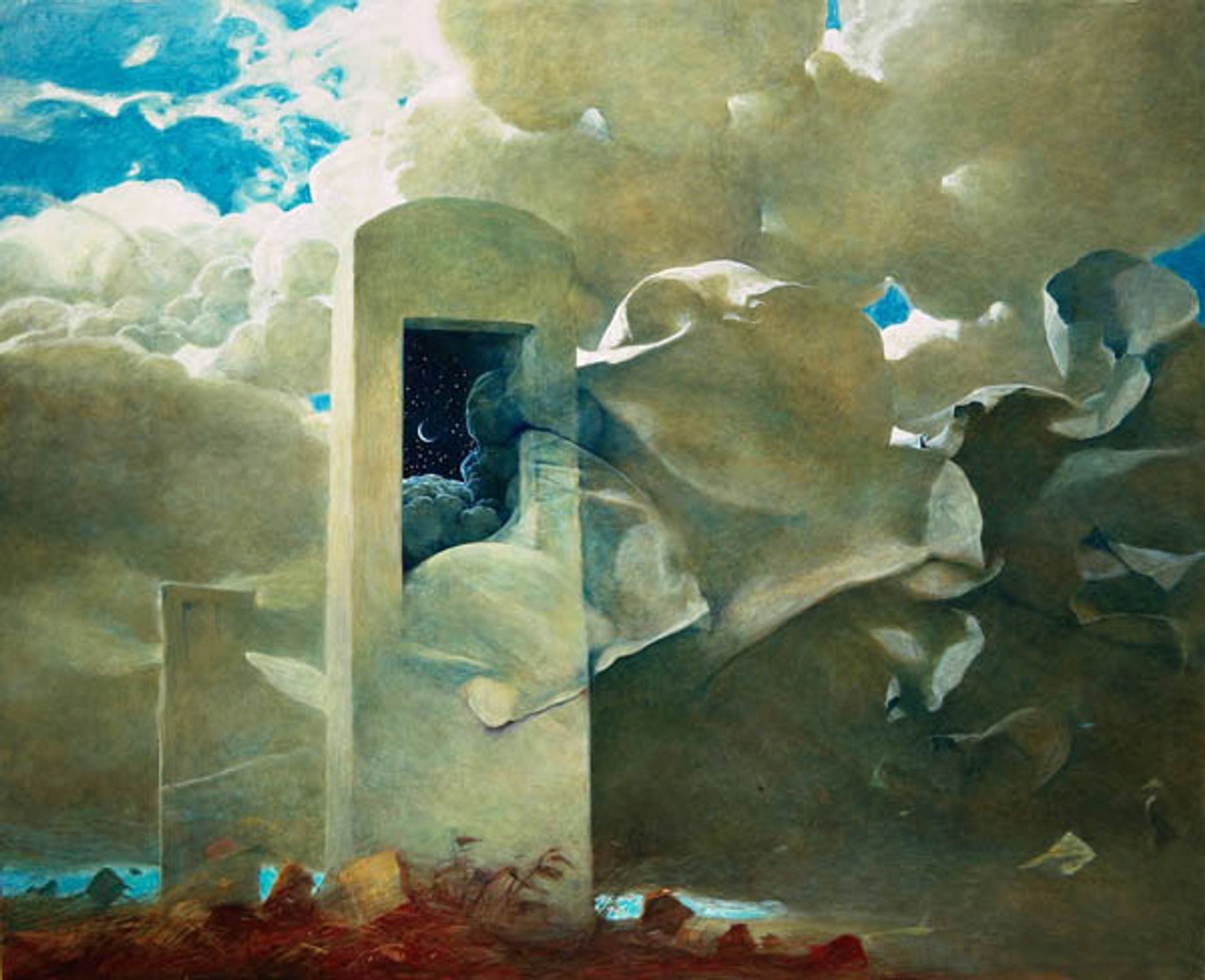 Untitled by Zdzislaw Beksinski