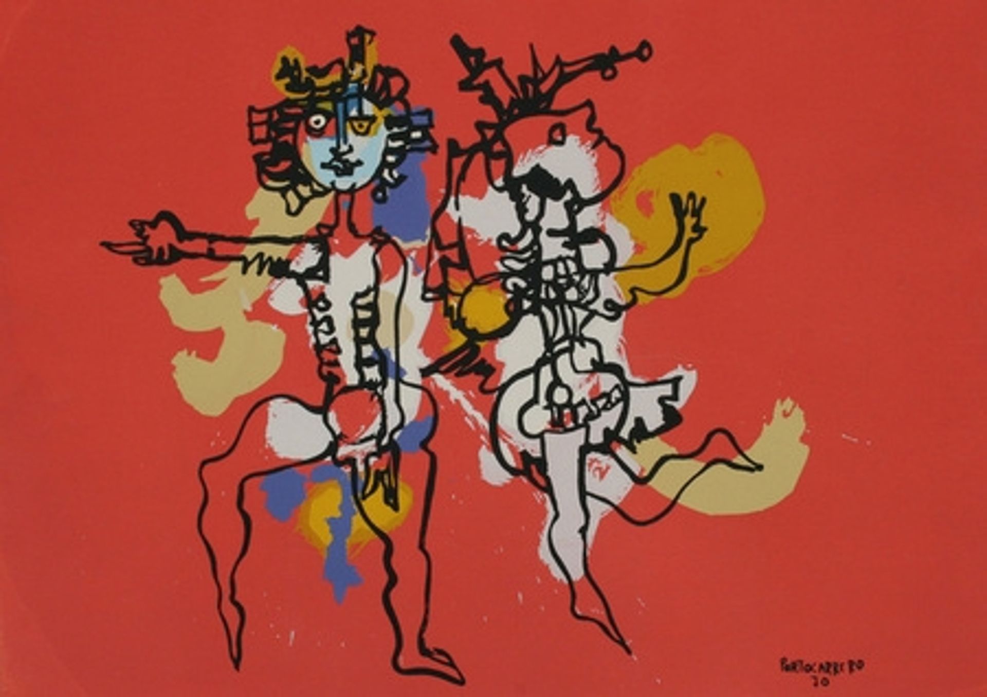 Dancers by Rene Portocarrero